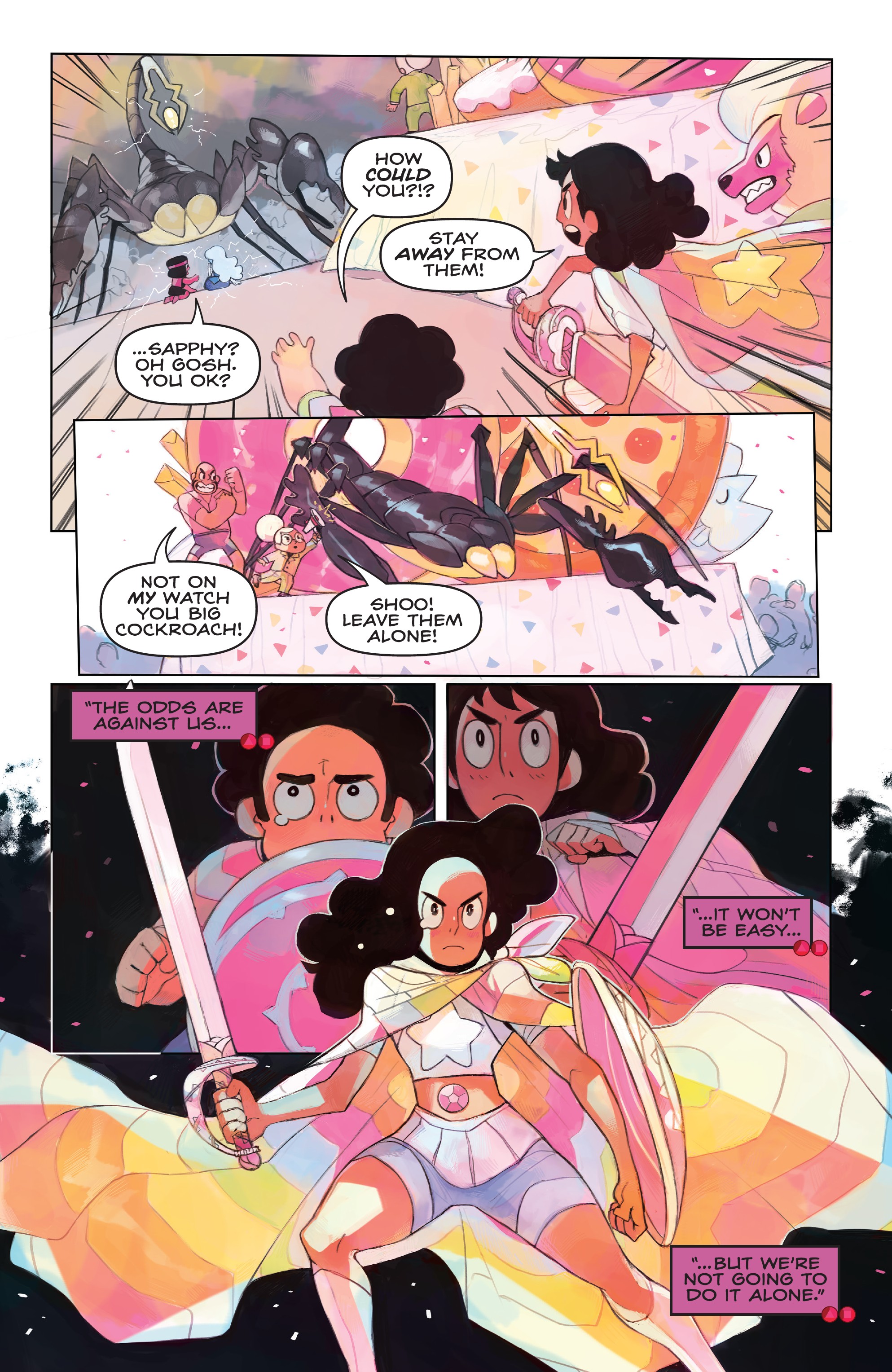 Read online Steven Universe: Fusion Frenzy comic -  Issue # Full - 8