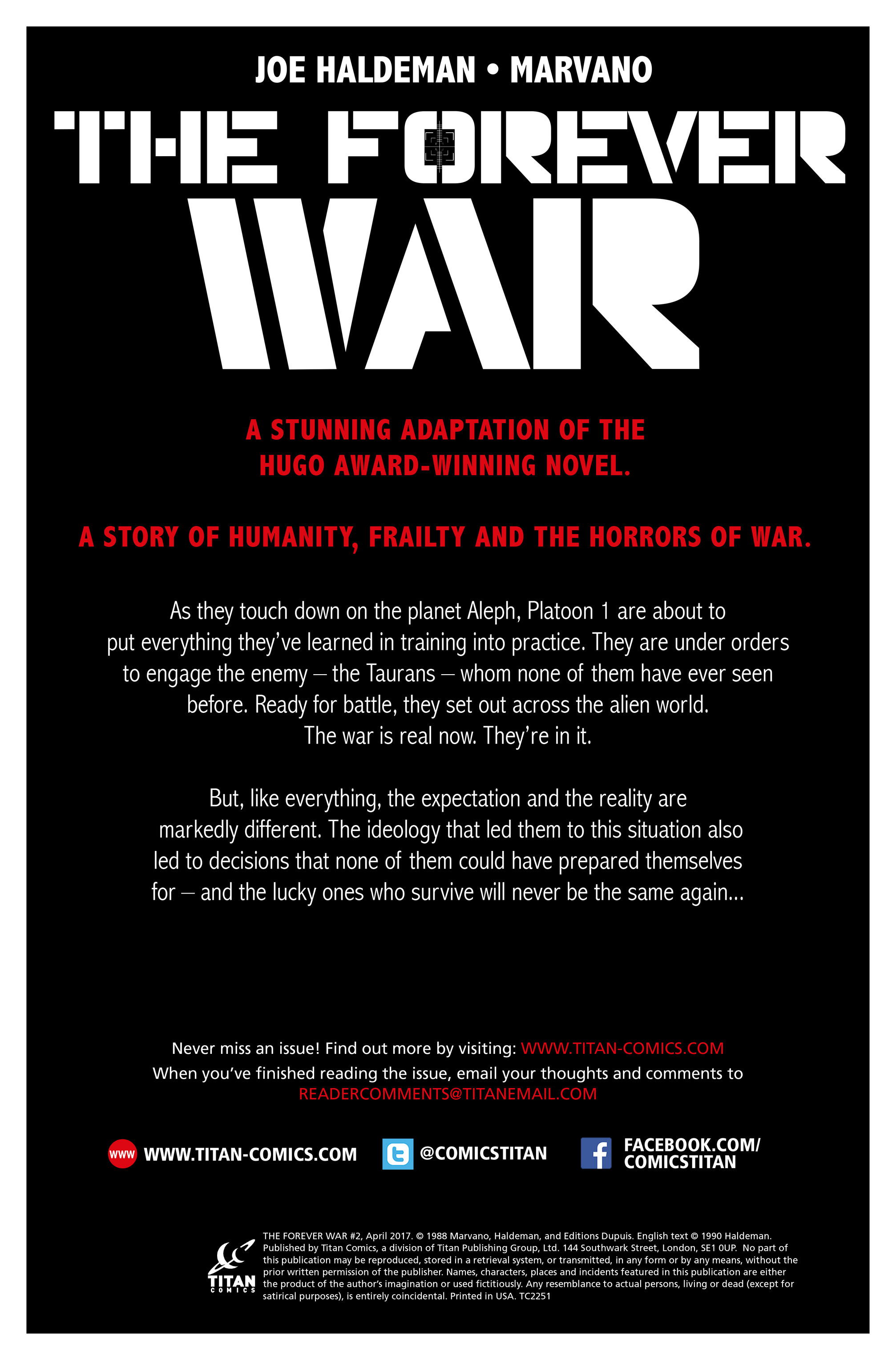 Read online The Forever War (2017) comic -  Issue #2 - 5