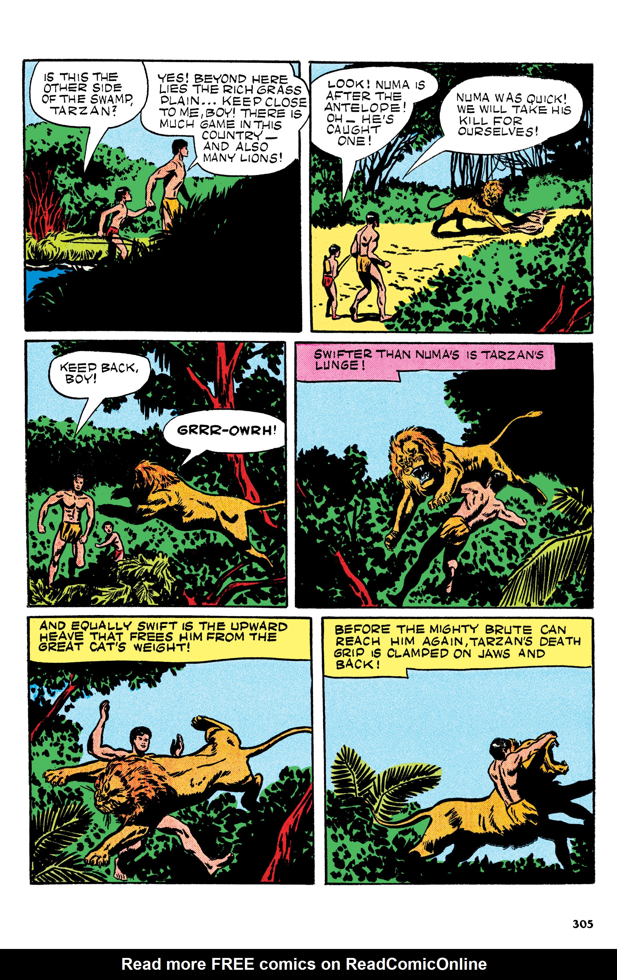 Read online Edgar Rice Burroughs Tarzan: The Jesse Marsh Years Omnibus comic -  Issue # TPB (Part 4) - 7