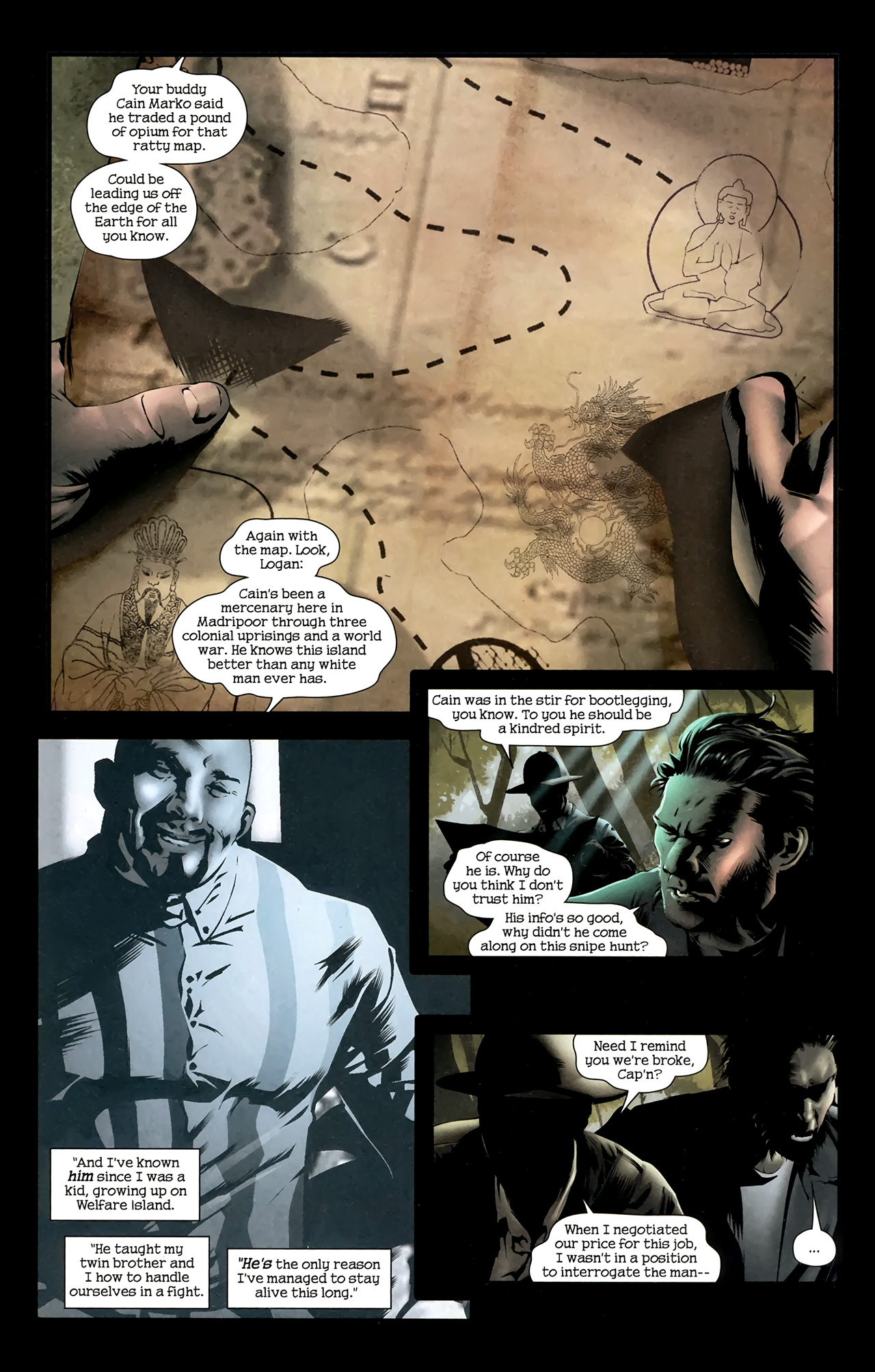 Read online X-Men Noir: Mark of Cain comic -  Issue #1 - 7