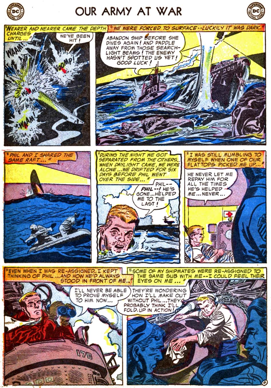 Read online Our Army at War (1952) comic -  Issue #25 - 6