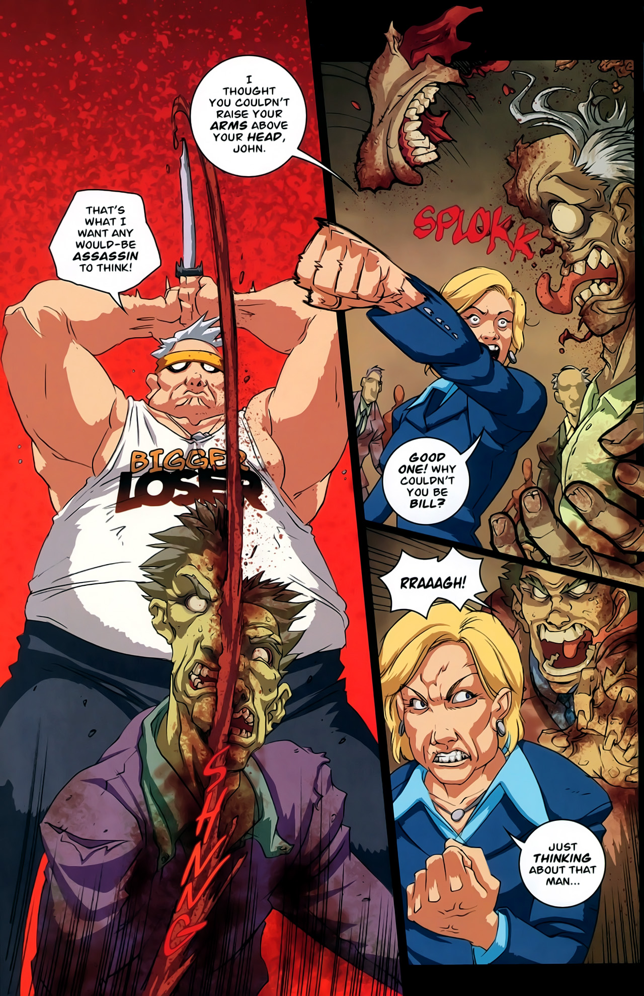 Read online President Evil comic -  Issue #1 - 22