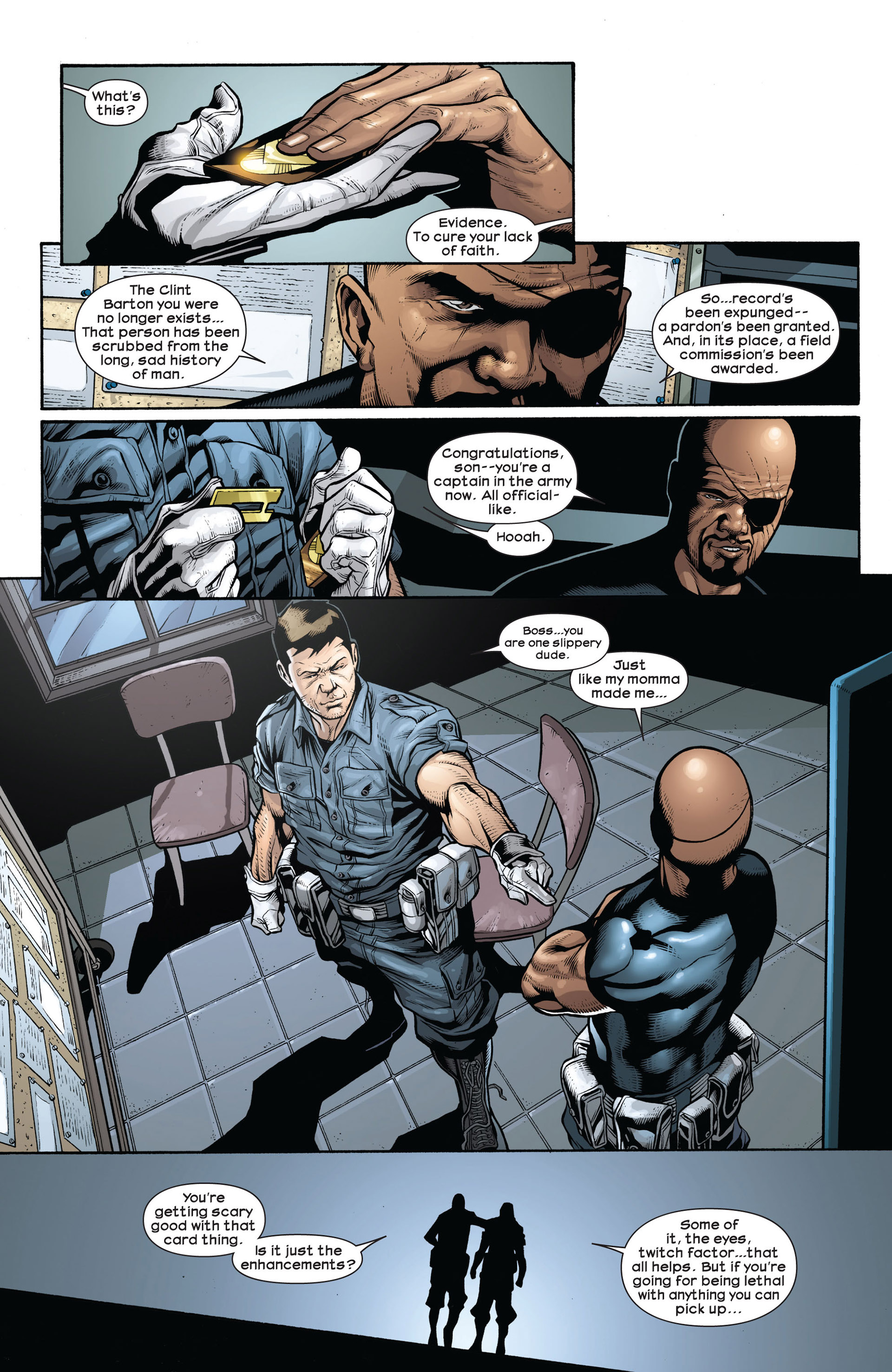 Read online Ultimate Comics Hawkeye comic -  Issue #3 - 4
