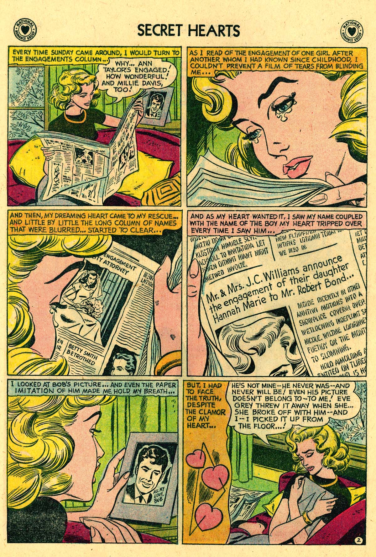 Read online Secret Hearts comic -  Issue #57 - 28