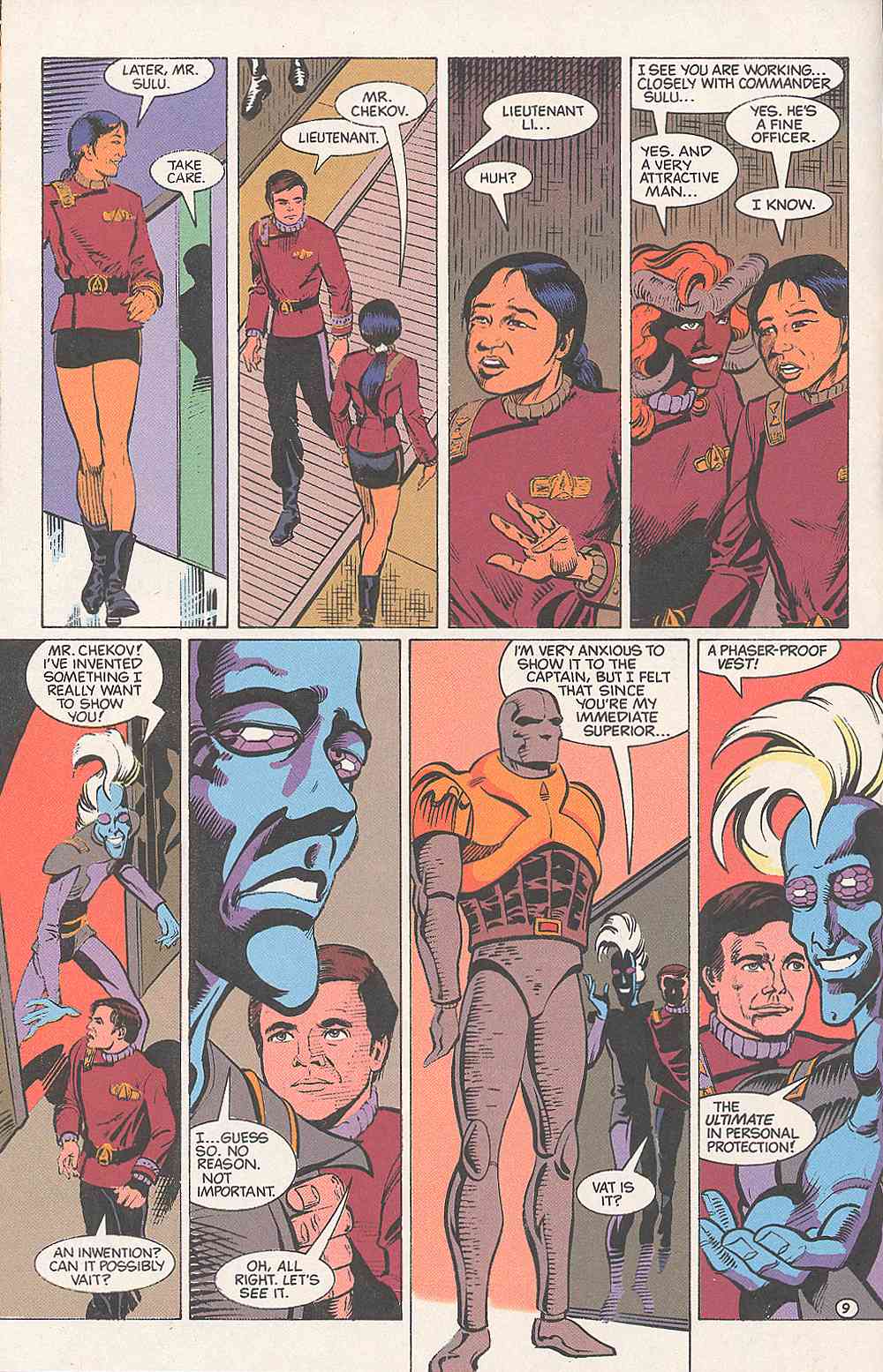 Read online Star Trek (1989) comic -  Issue #5 - 11