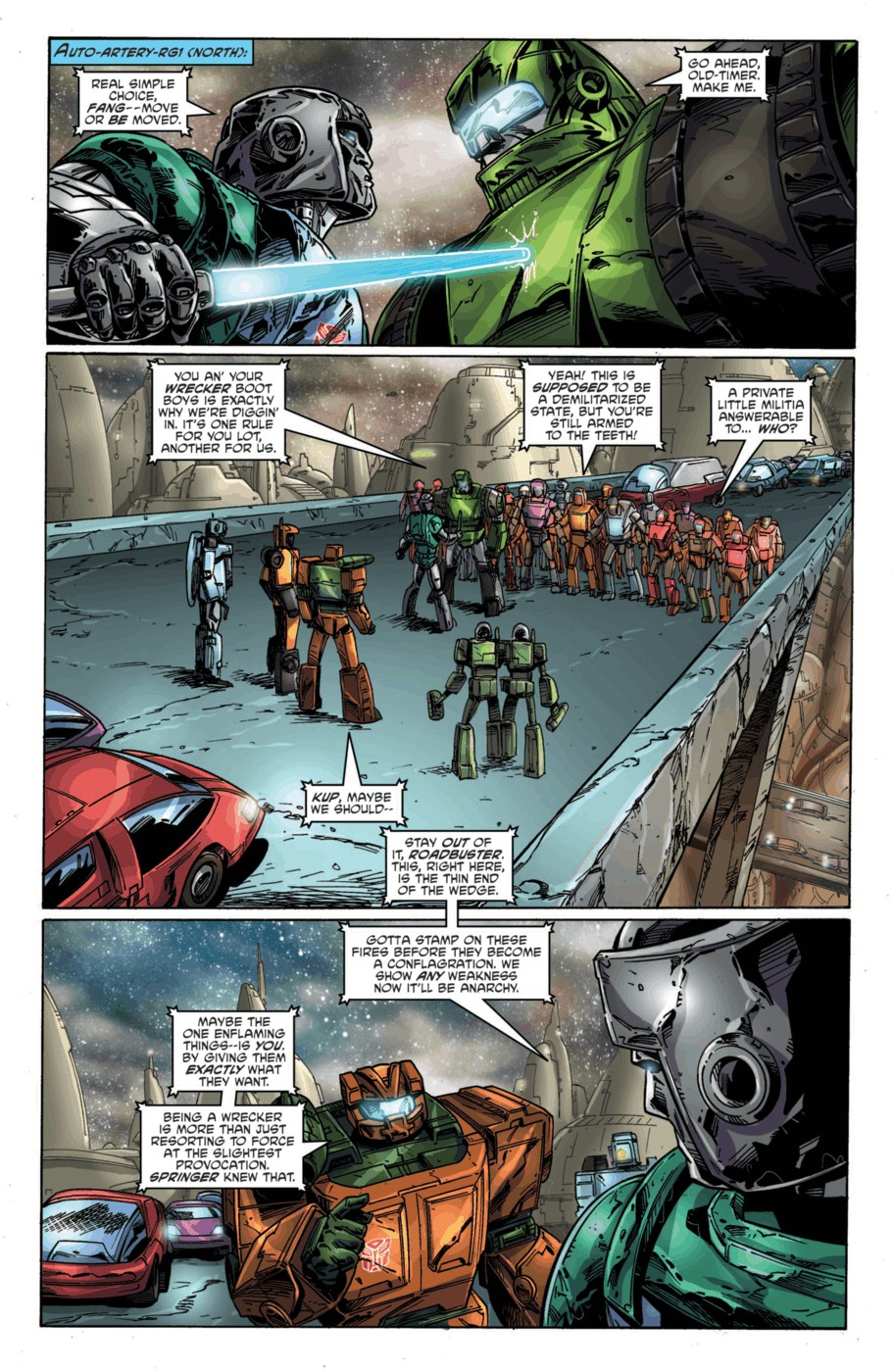 Read online The Transformers: Regeneration One comic -  Issue #92 - 11