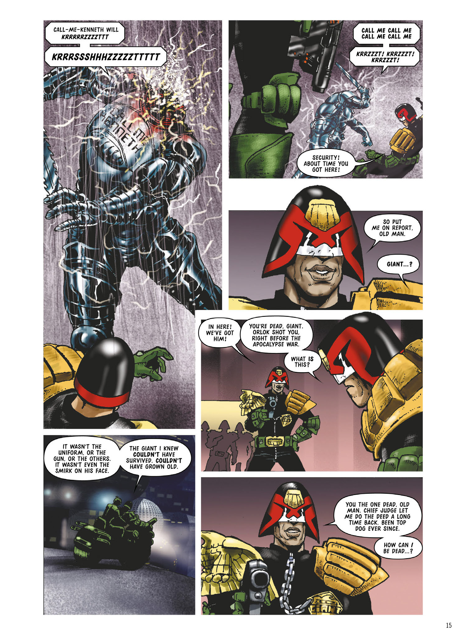 Read online Judge Dredd: The Complete Case Files comic -  Issue # TPB 34 (Part 1) - 17