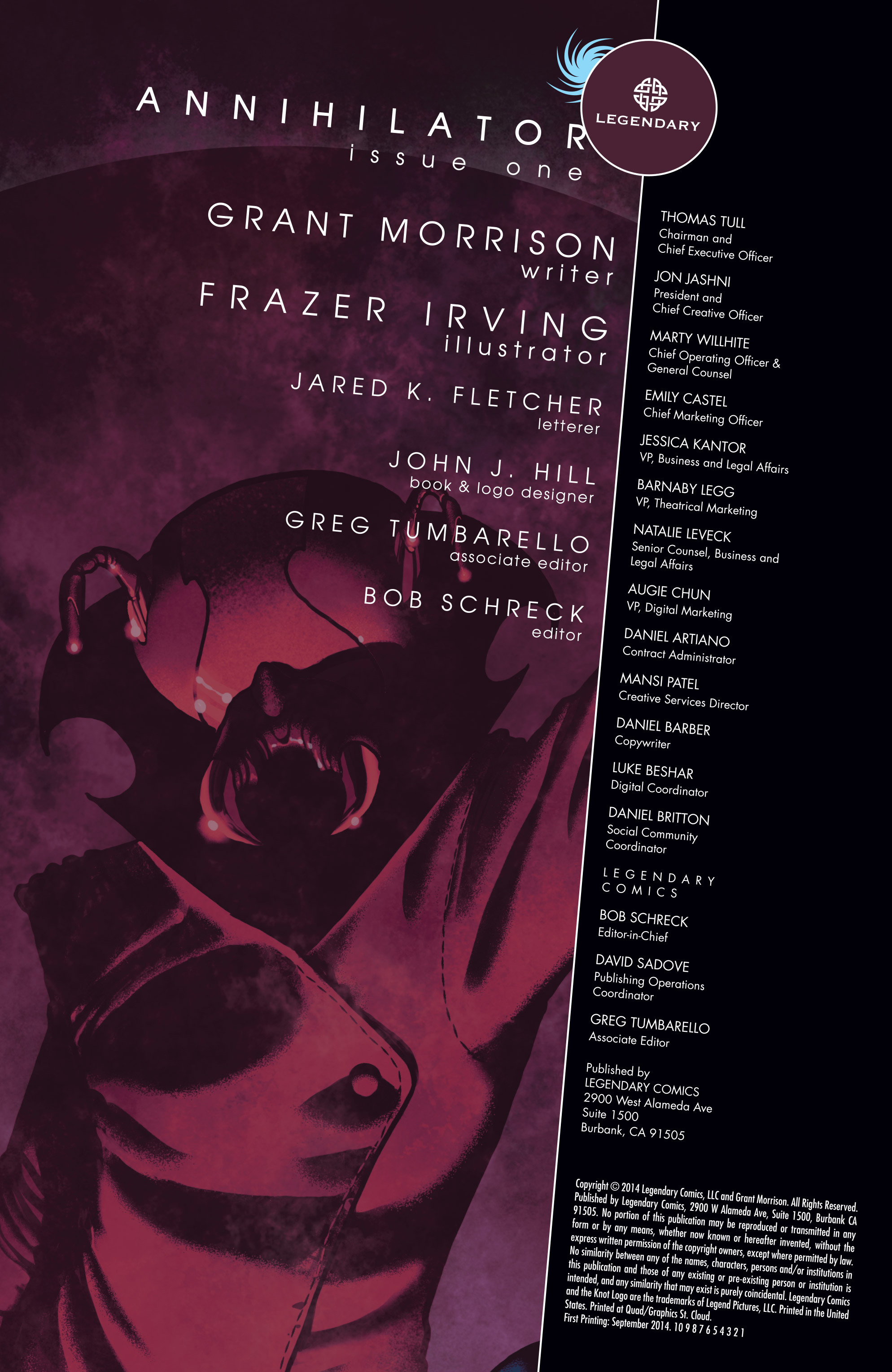 Read online Annihilator comic -  Issue #1 - 2