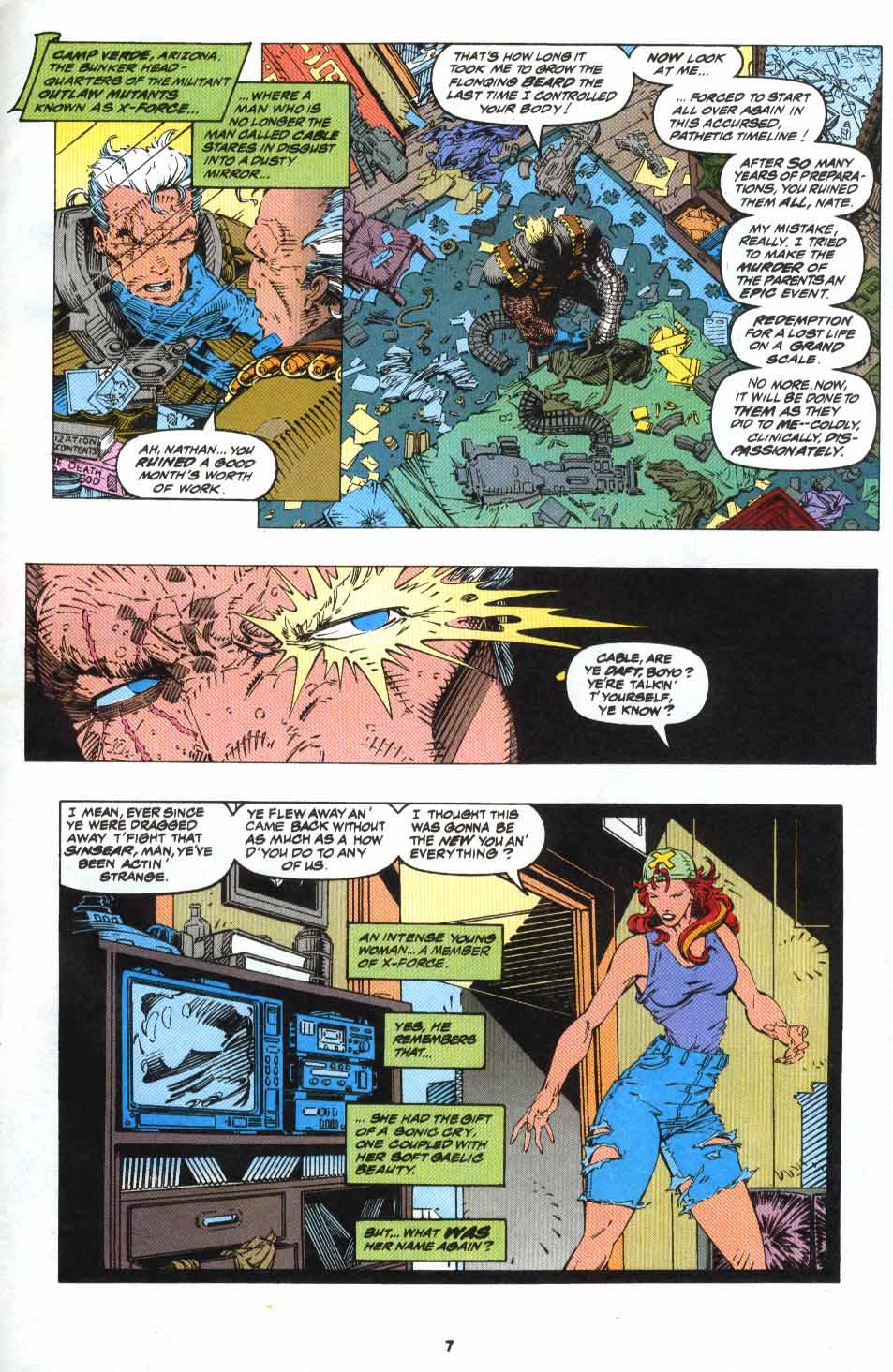 Read online Cable (1993) comic -  Issue #7 - 9