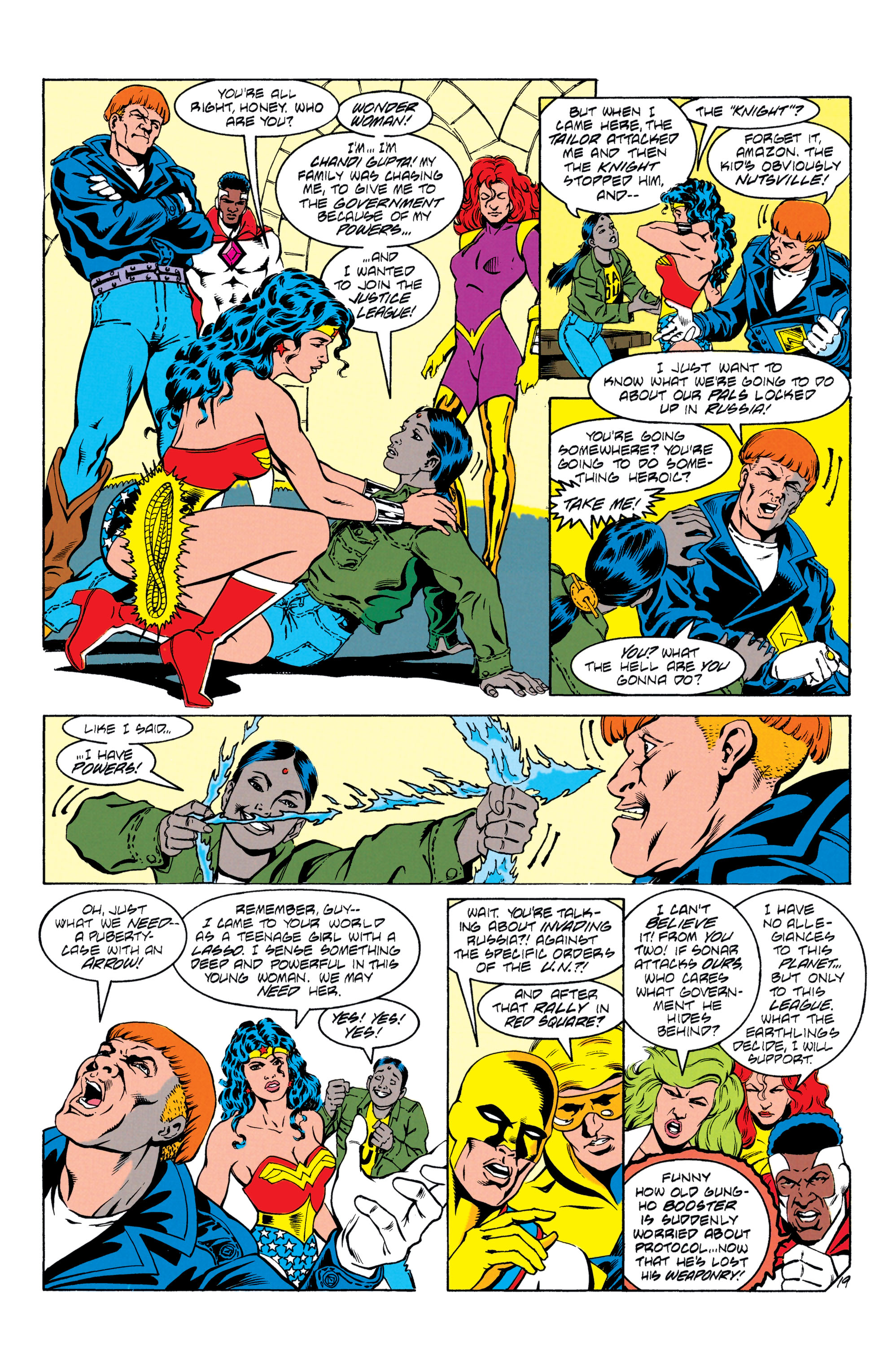 Read online Justice League Europe comic -  Issue #49 - 19