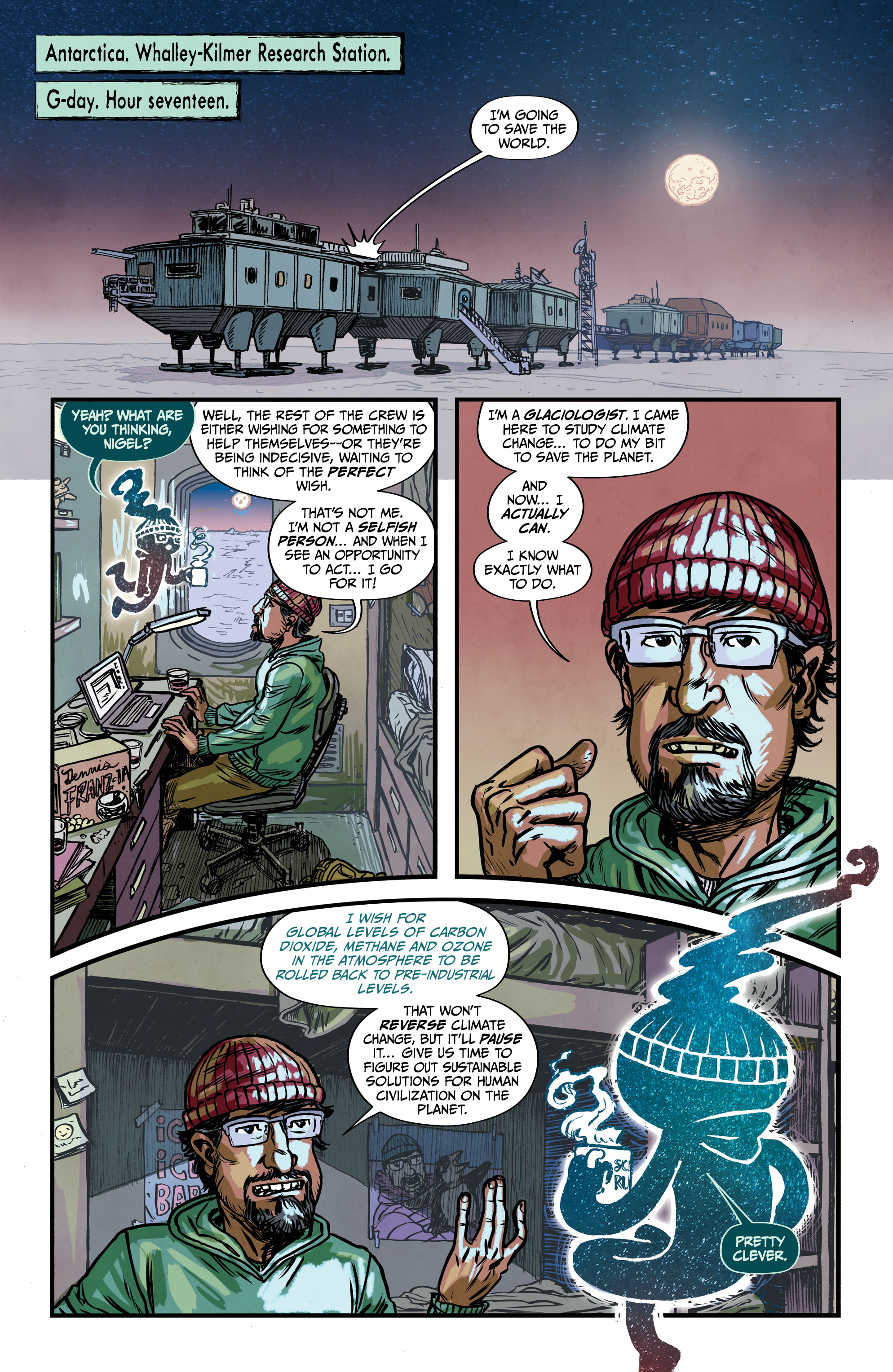 Read online Eight Billion Genies comic -  Issue #3 - 3