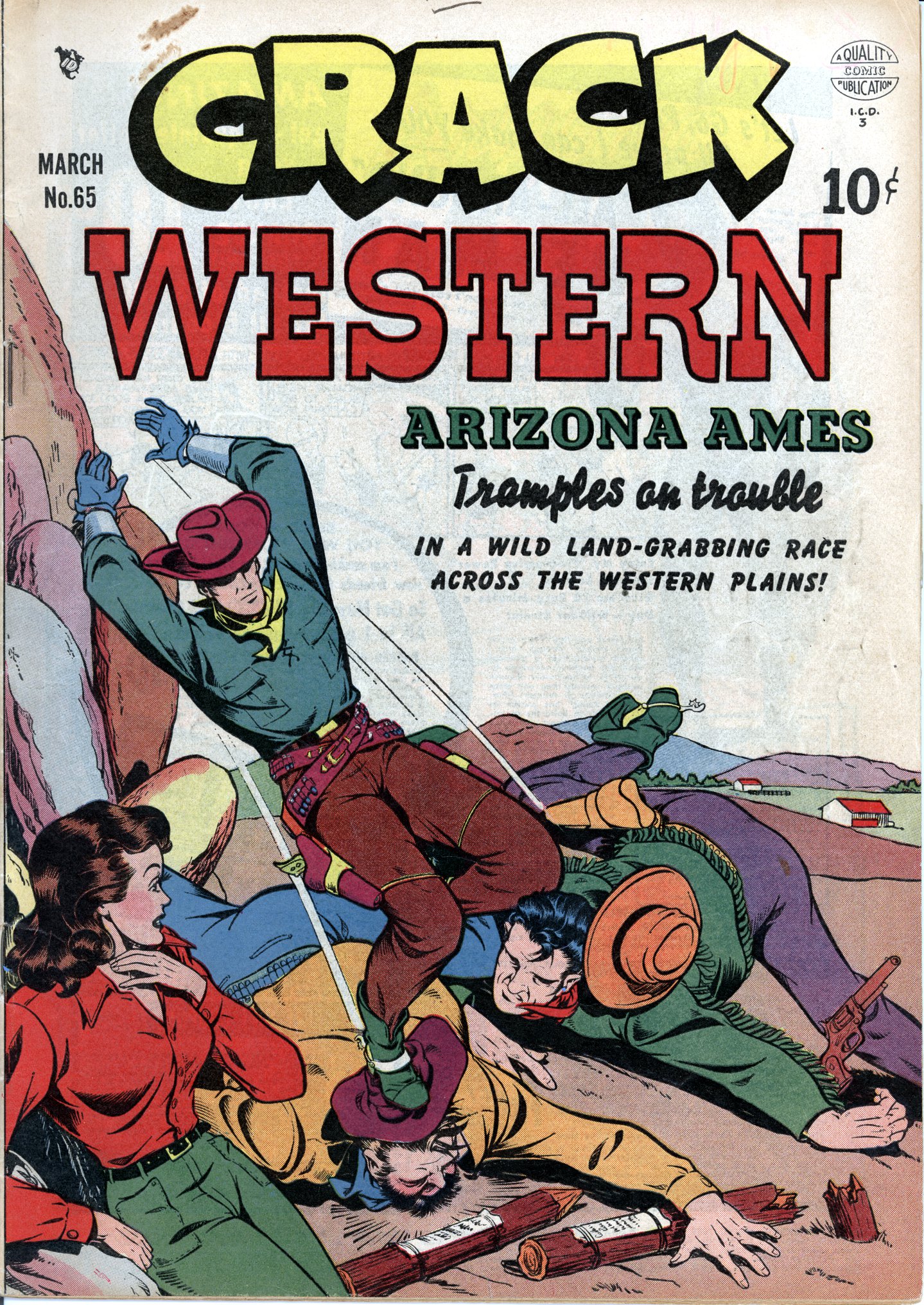 Read online Crack Western comic -  Issue #65 - 1