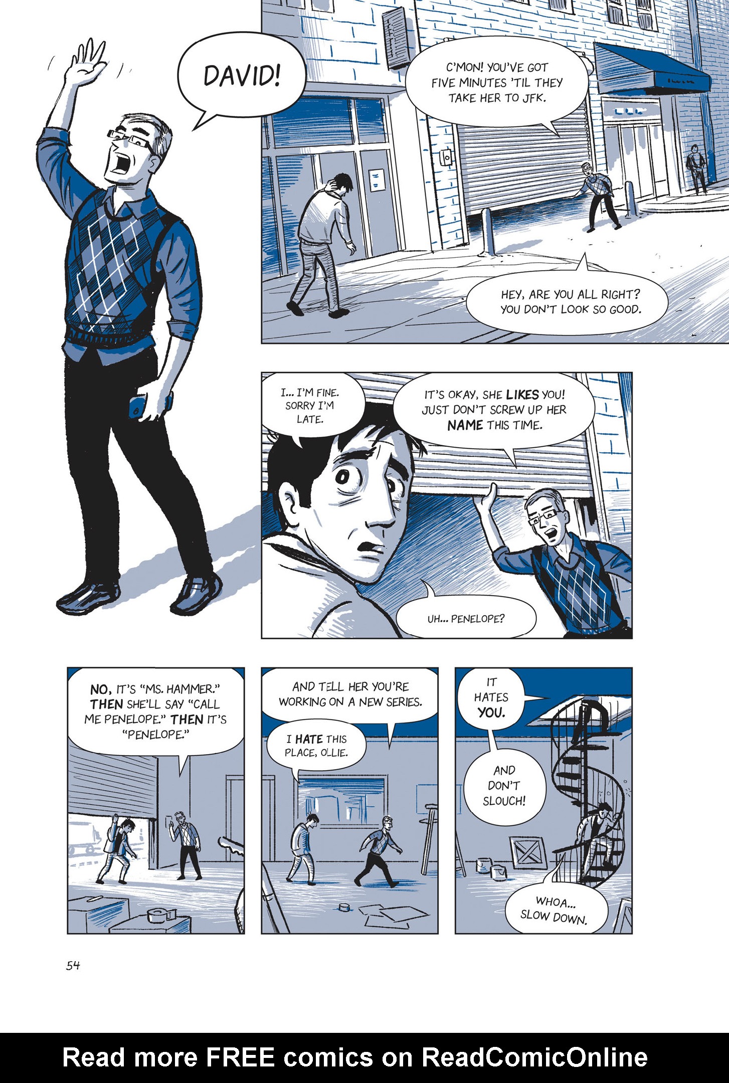 Read online The Sculptor comic -  Issue # Part 1 - 52
