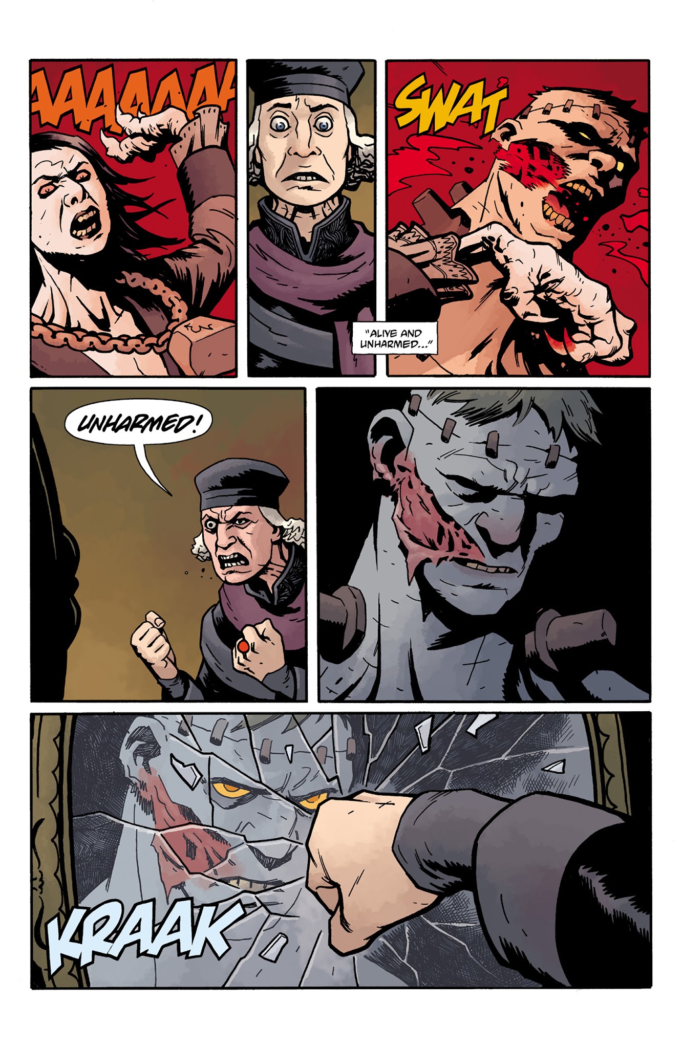 Read online Frankenstein Underground comic -  Issue #1 - 19
