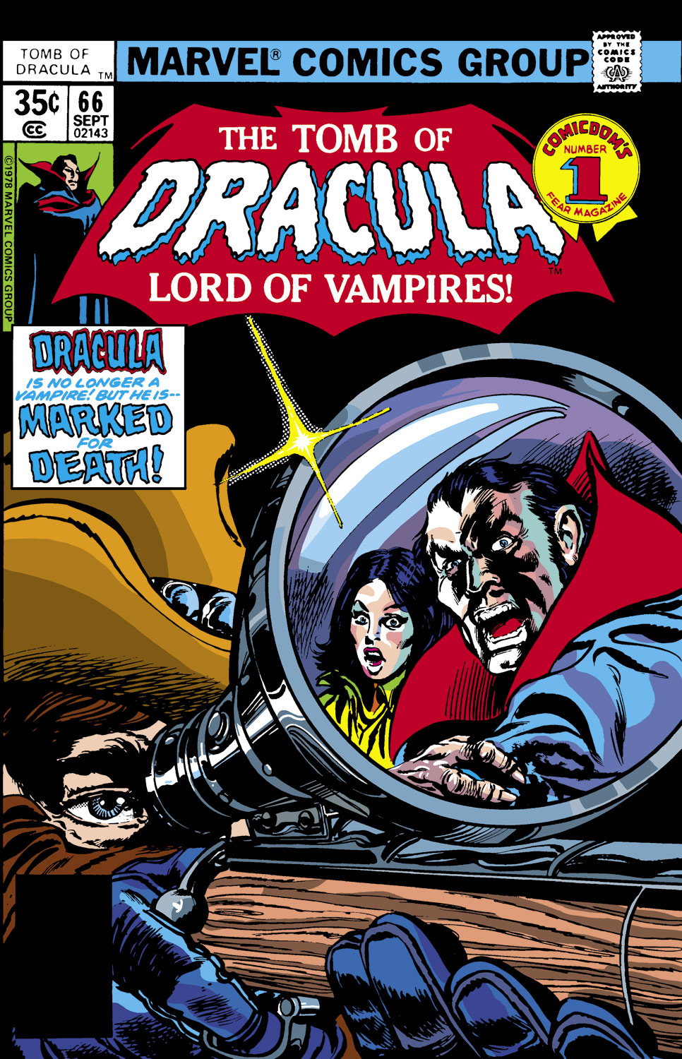 Read online Tomb of Dracula (1972) comic -  Issue #66 - 1