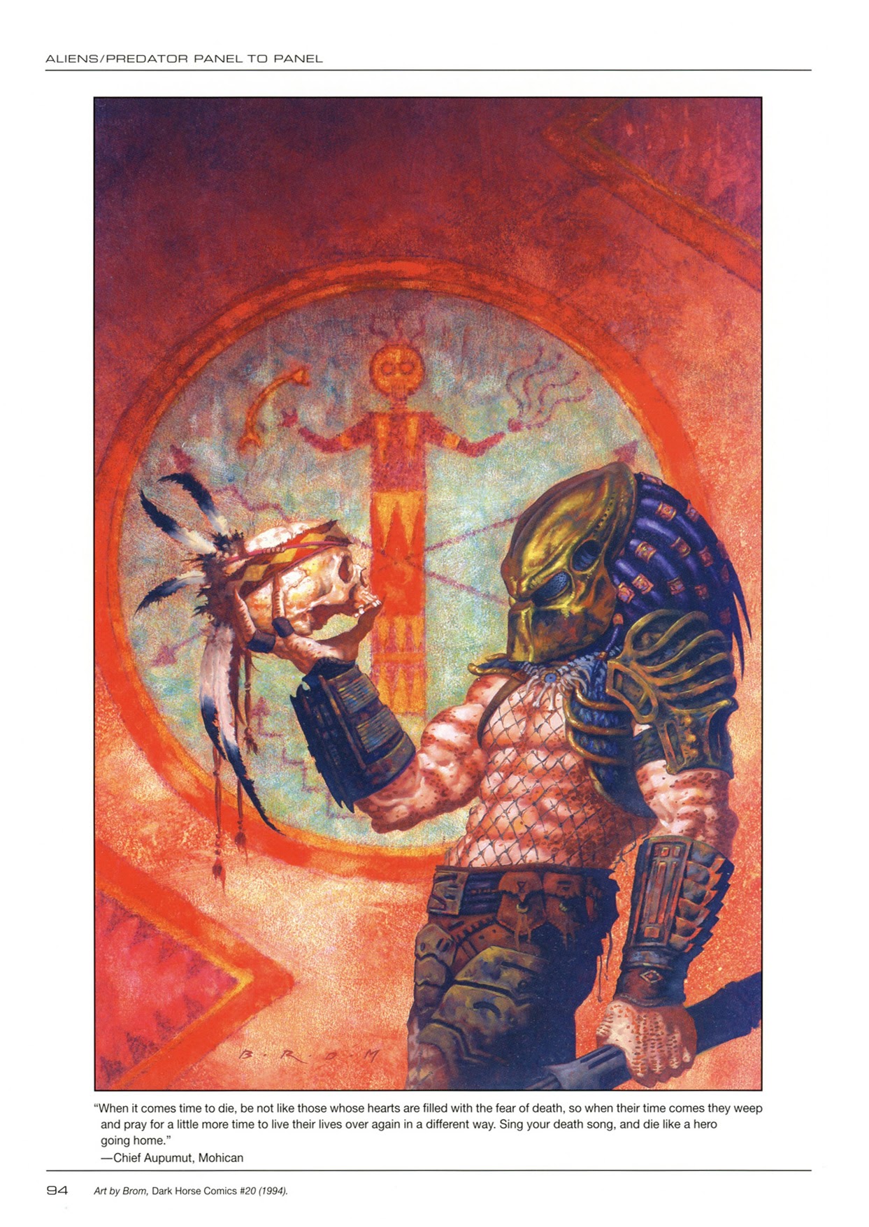 Read online Aliens/Predator: Panel to Panel comic -  Issue # TPB (Part 1) - 88