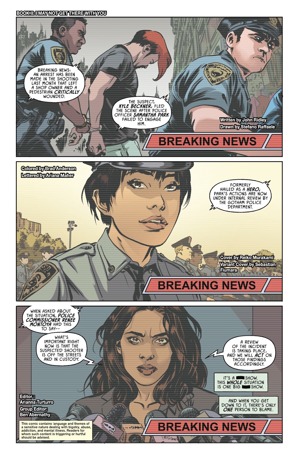GCPD: The Blue Wall issue 2 - Page 3