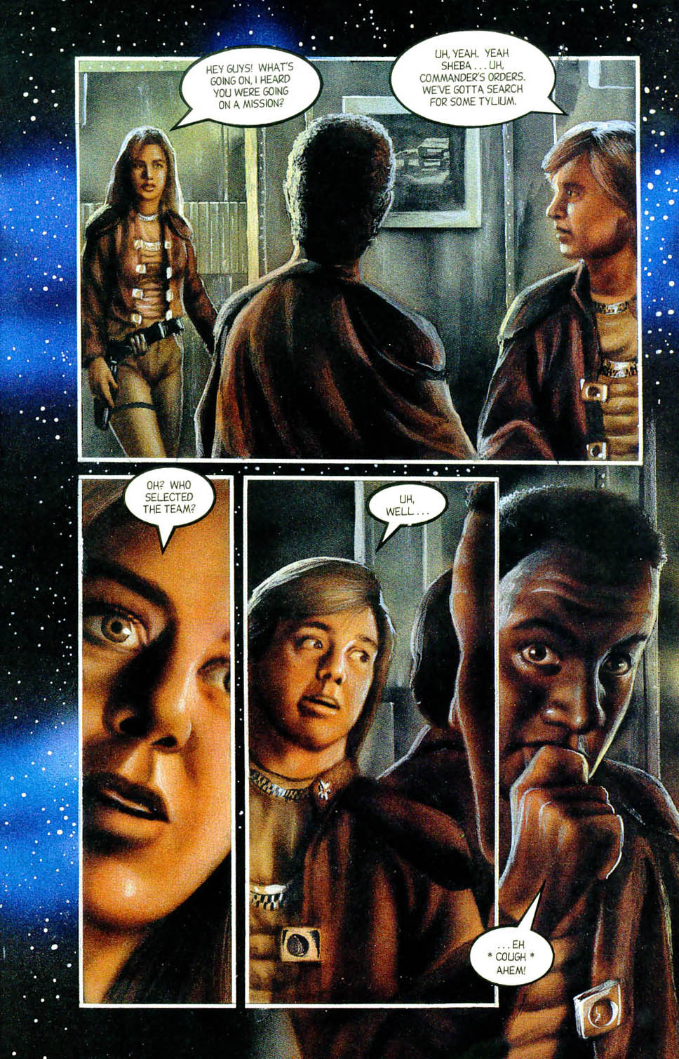 Read online Battlestar Galactica (1997) comic -  Issue #1 - 17