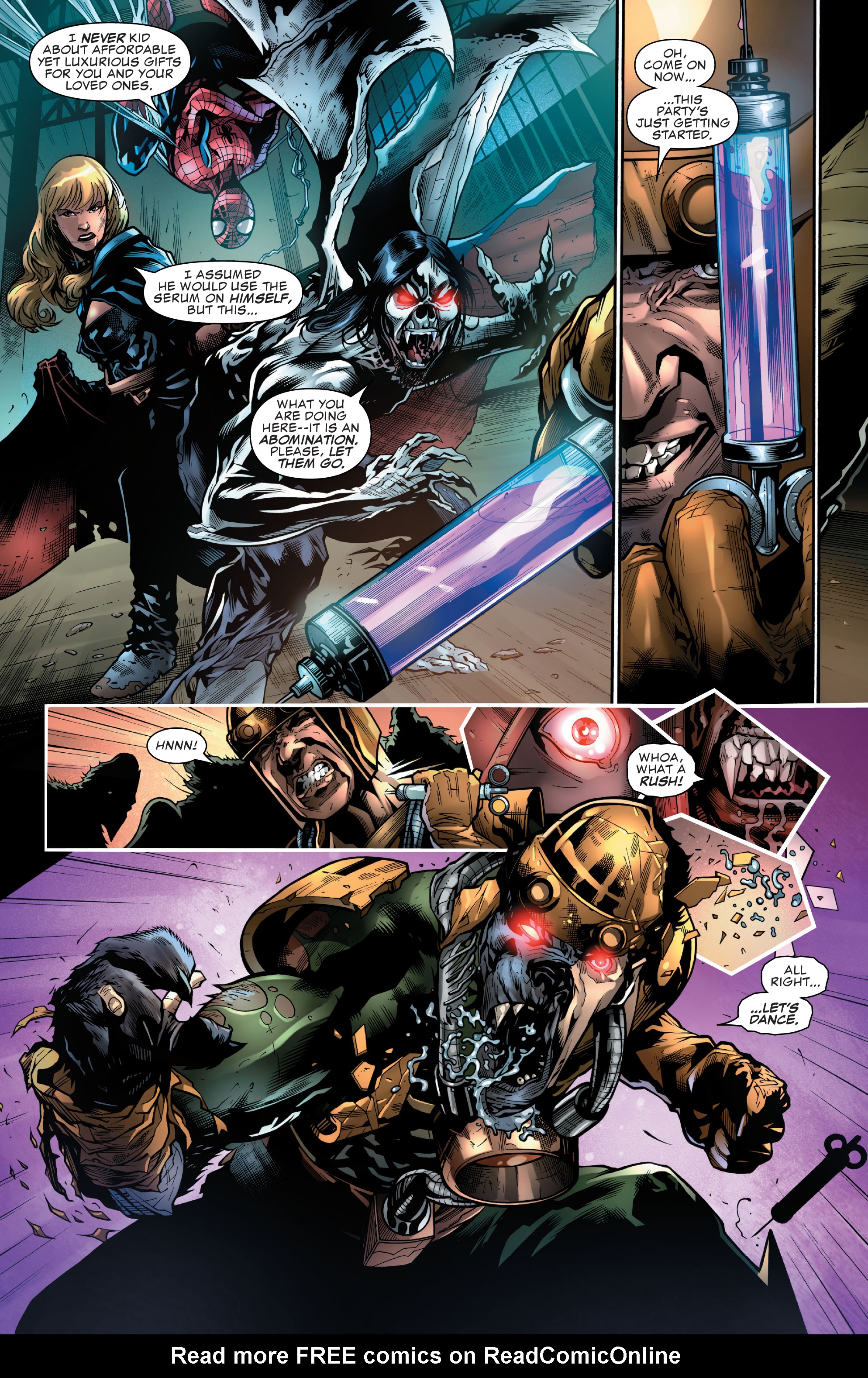 Read online Morbius comic -  Issue #5 - 7