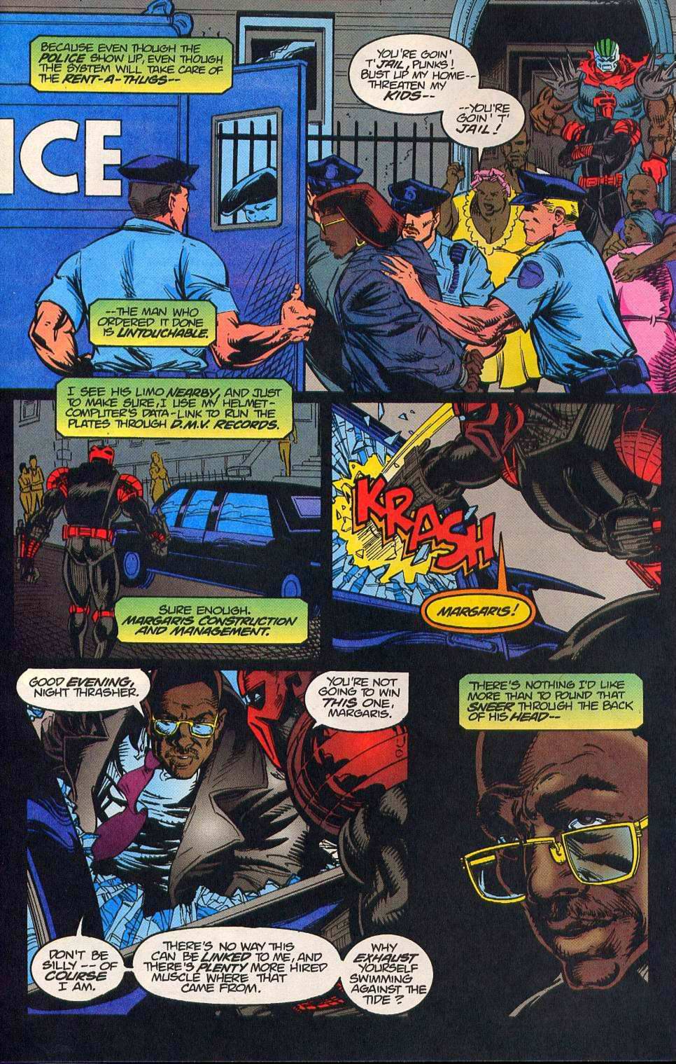 Read online Night Thrasher comic -  Issue #15 - 5
