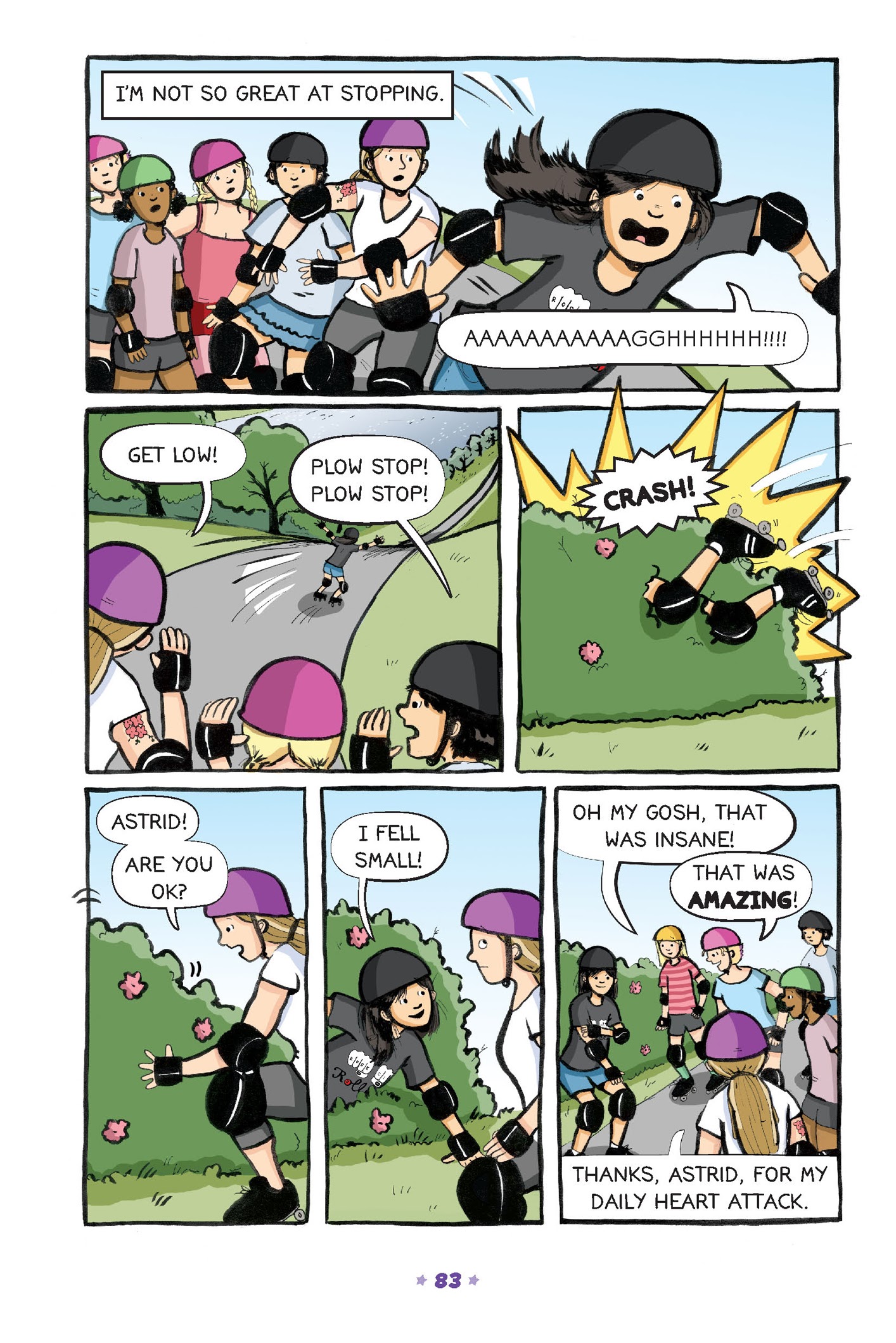 Read online Roller Girl comic -  Issue # TPB (Part 1) - 80
