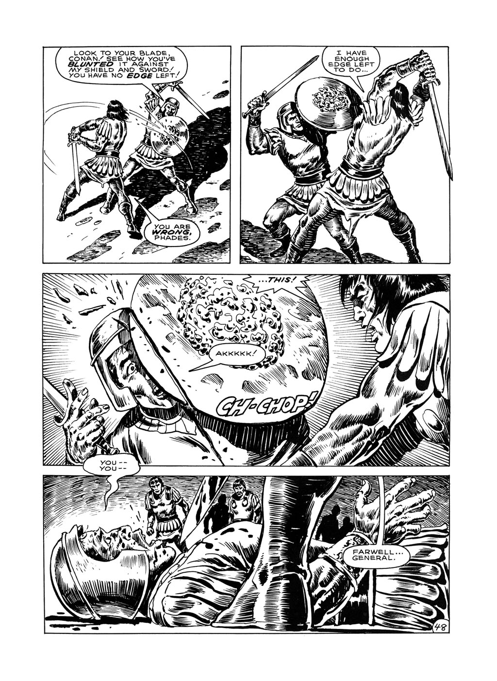 Read online The Savage Sword Of Conan comic -  Issue #147 - 50