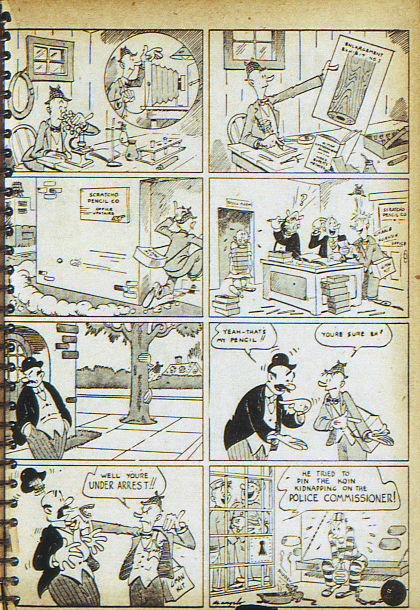 Read online Adventure Comics (1938) comic -  Issue #18 - 38