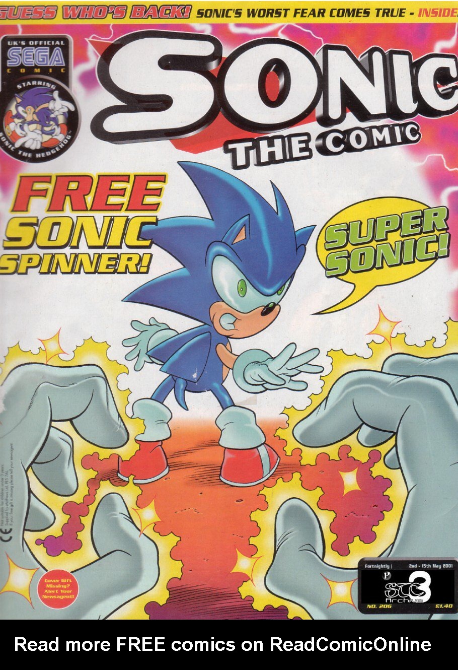 Read online Sonic the Comic comic -  Issue #206 - 1