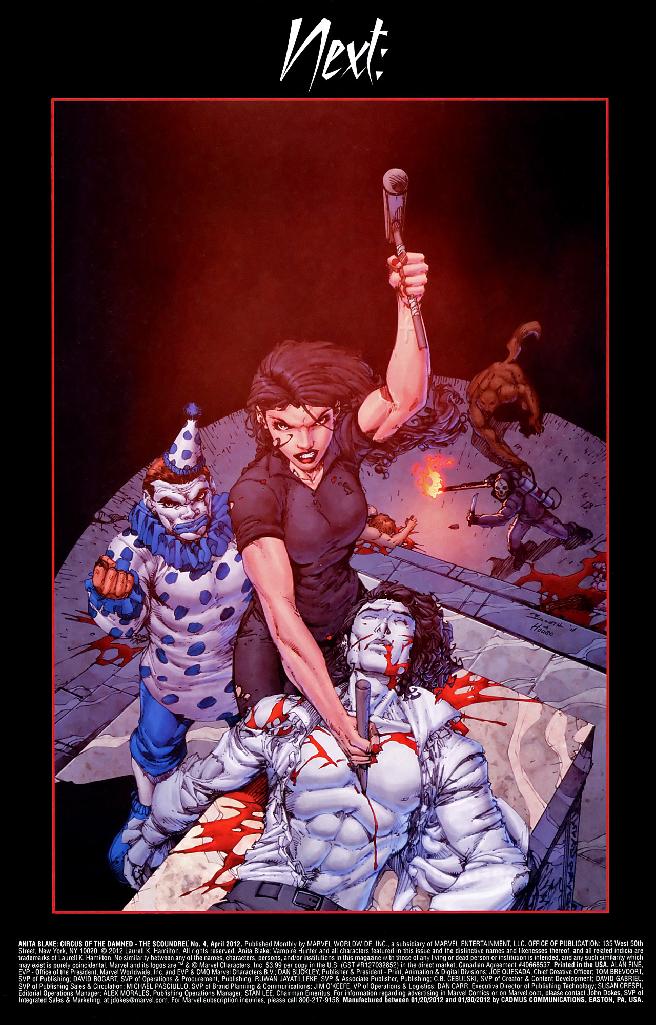 Read online Anita Blake, Vampire Hunter: Circus of the Damned - The Scoundrel comic -  Issue #4 - 24