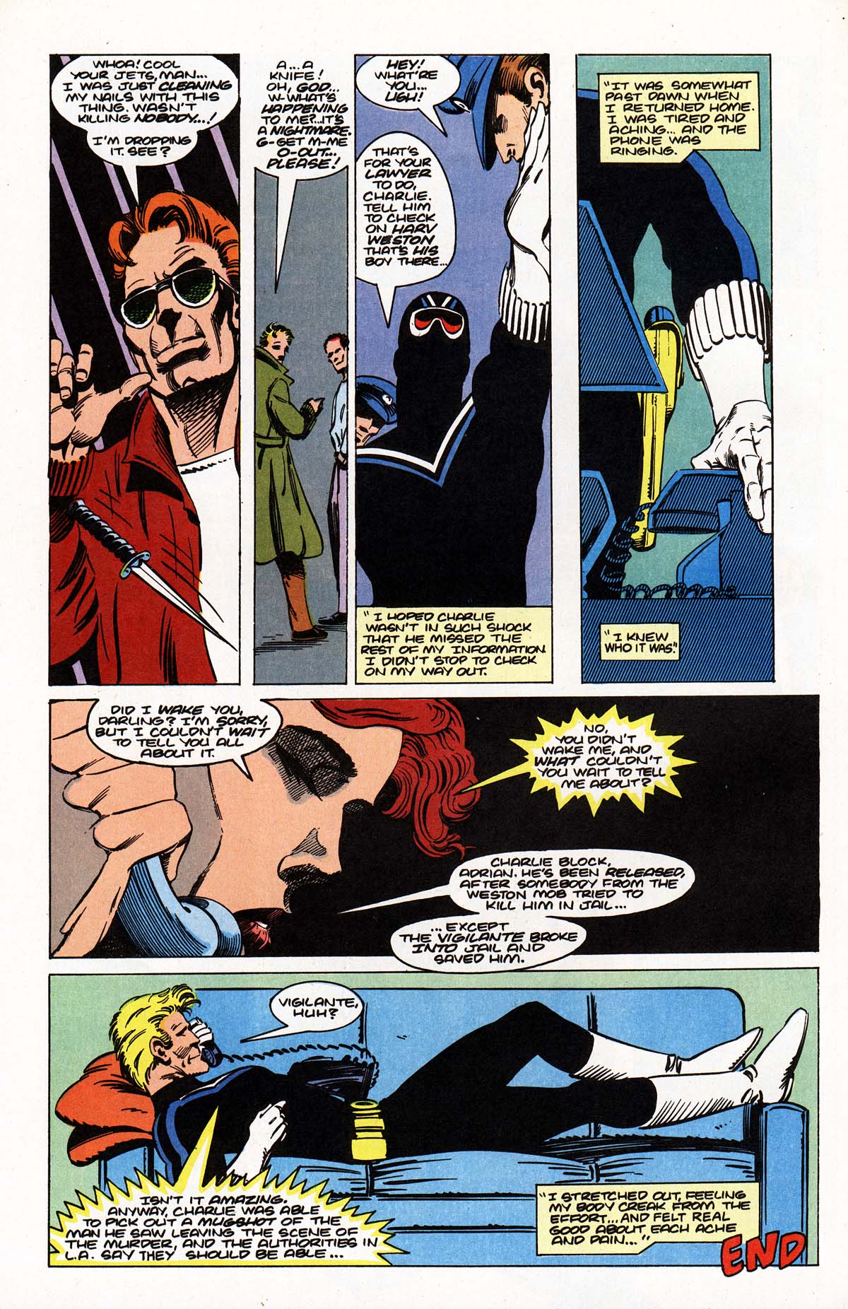 Read online Vigilante (1983) comic -  Issue # _Annual 1 - 42
