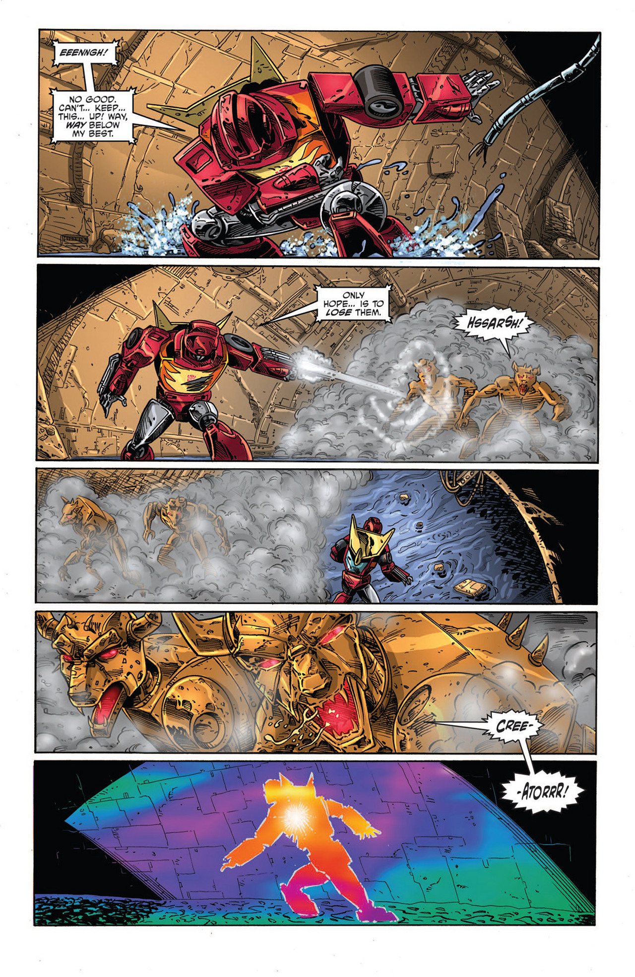 Read online The Transformers: Regeneration One comic -  Issue #88 - 16