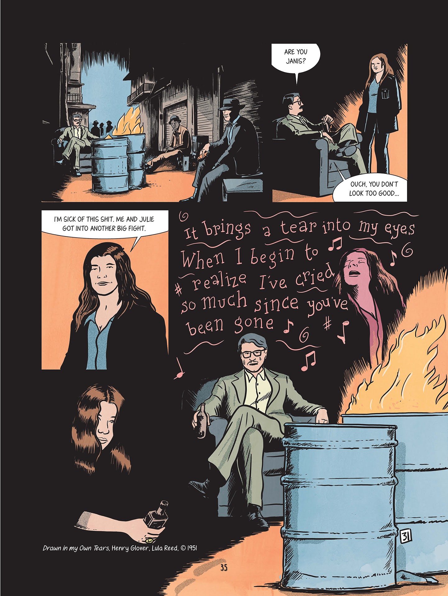 Read online Love Me Please!: The Story of Janis Joplin comic -  Issue # TPB (Part 1) - 36