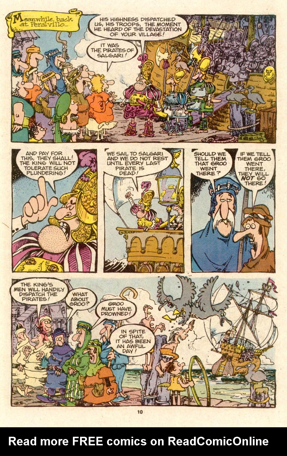 Read online Sergio Aragonés Groo the Wanderer comic -  Issue #33 - 10