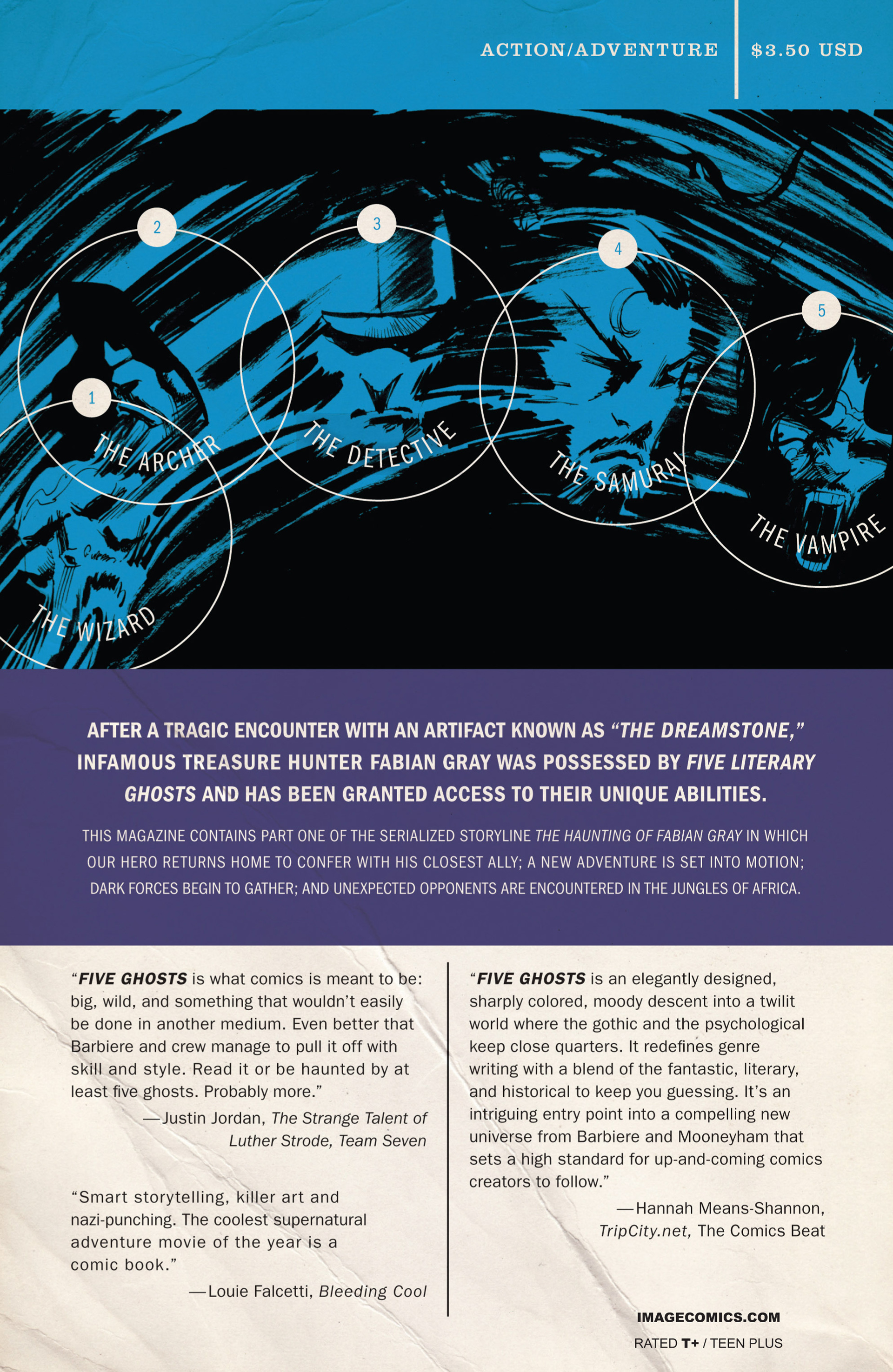 Read online Five Ghosts comic -  Issue #1 - 39