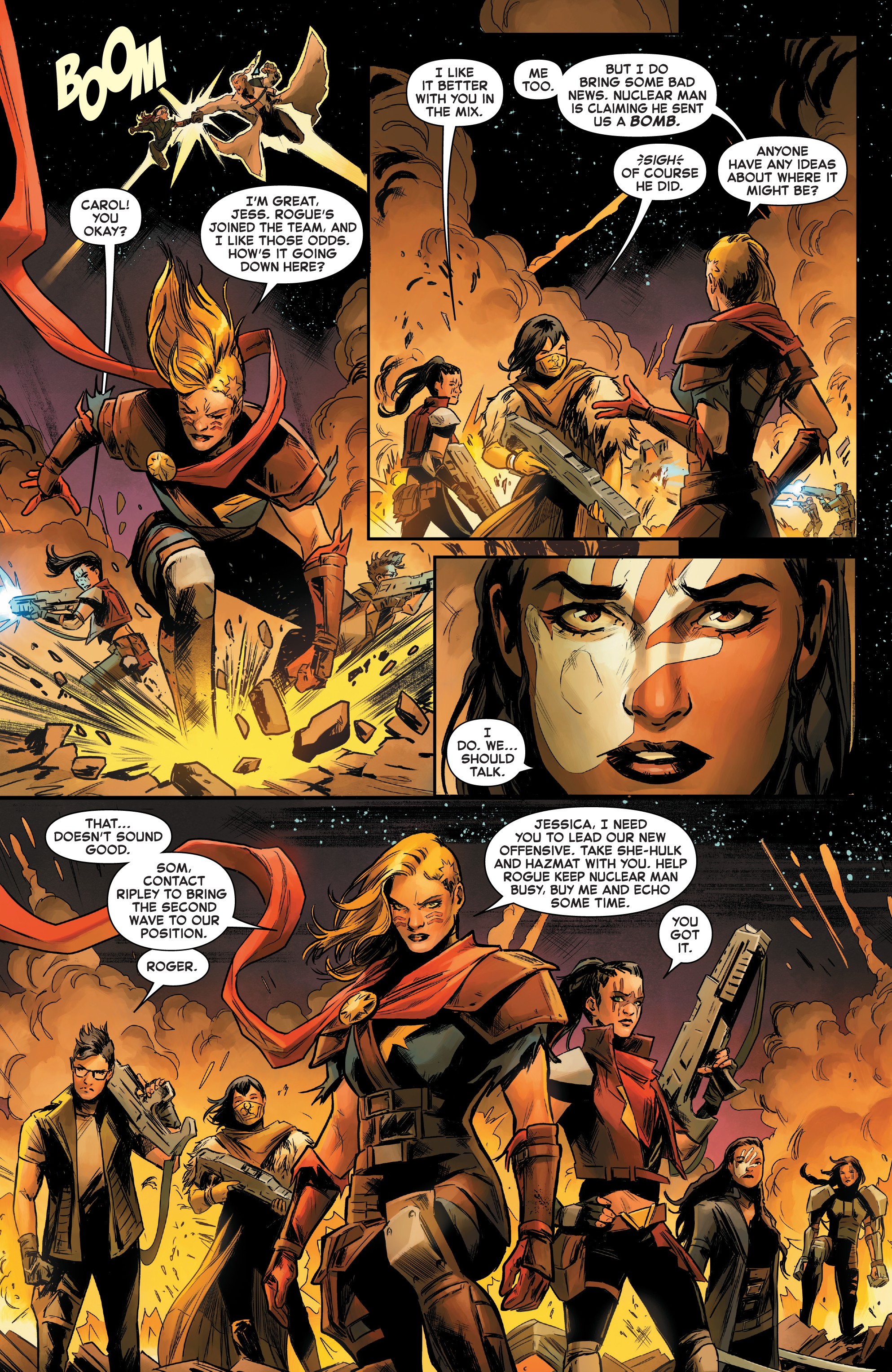 Read online Captain Marvel (2019) comic -  Issue #5 - 6