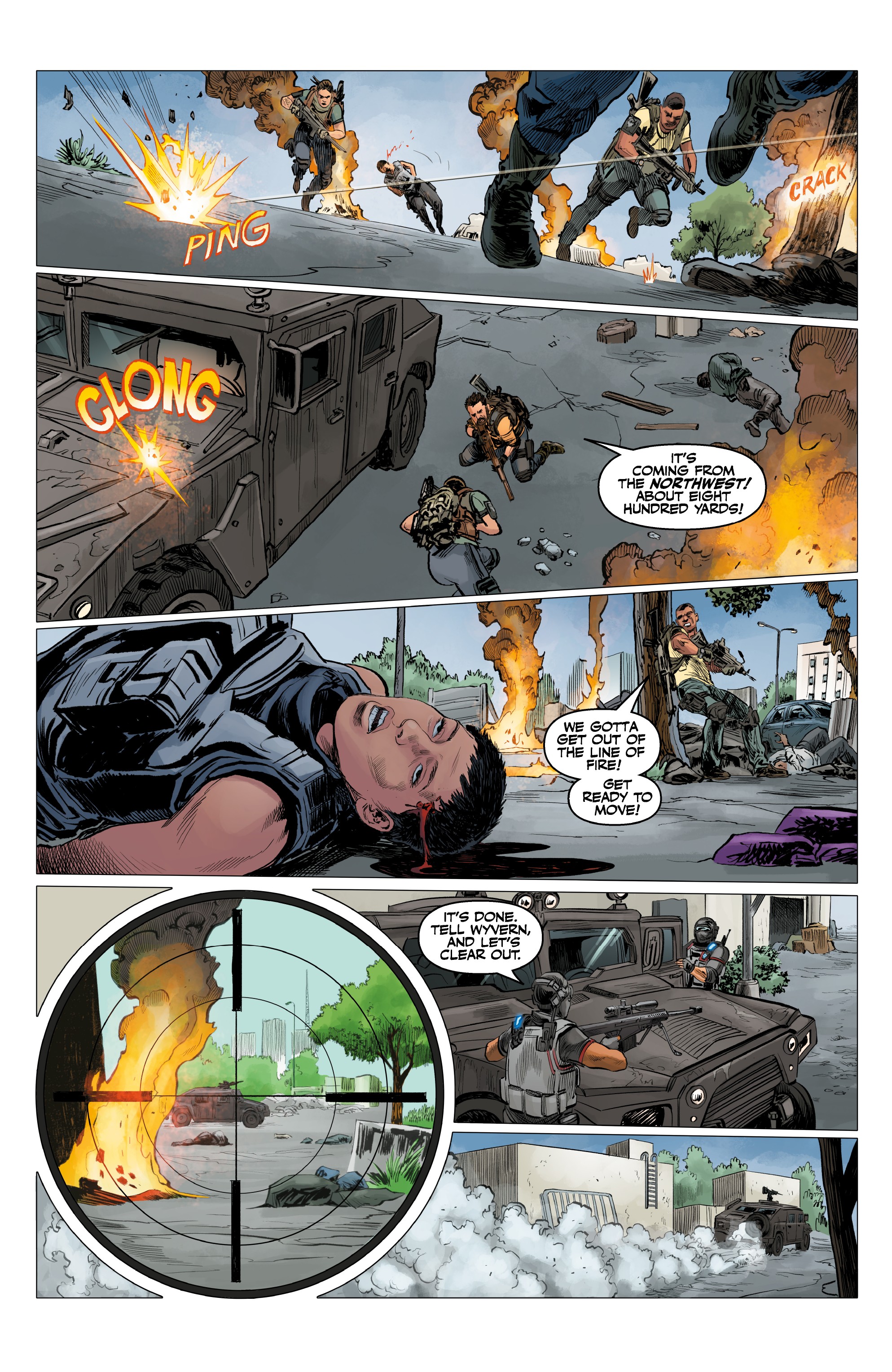 Read online Tom Clancy's The Division: Extremis Malis comic -  Issue #3 - 19