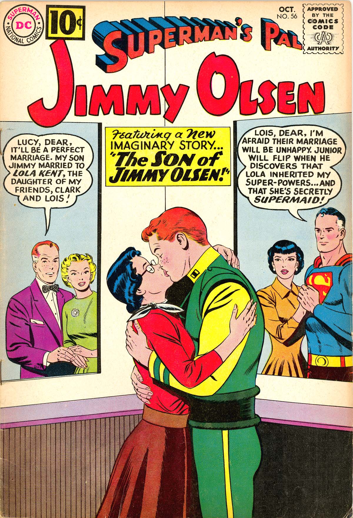 Read online Superman's Pal Jimmy Olsen comic -  Issue #56 - 1