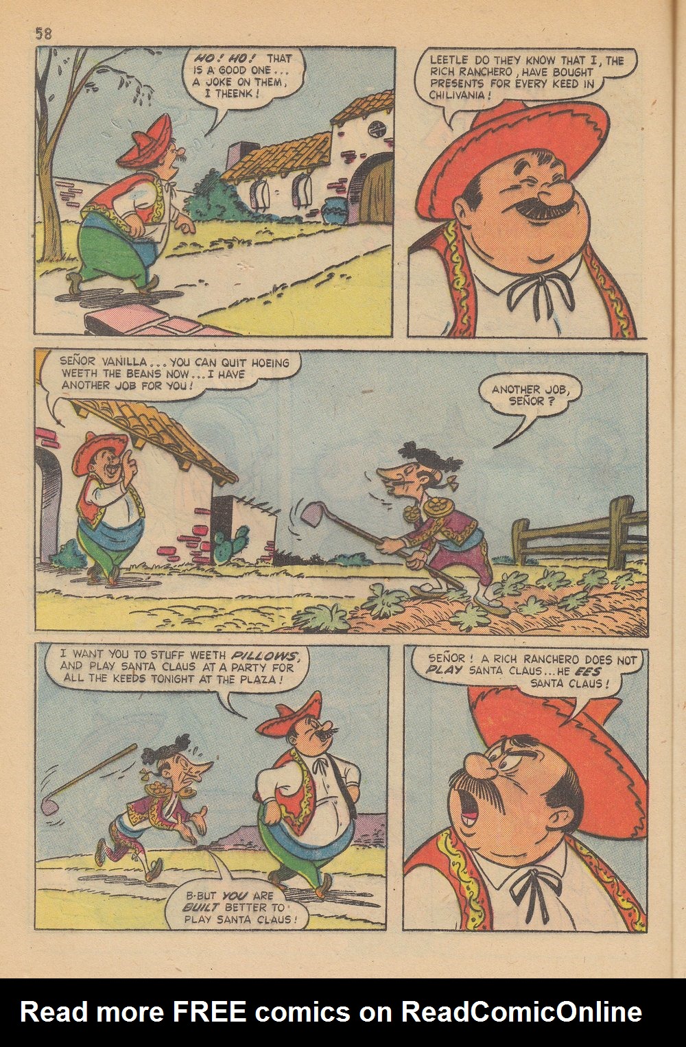 Read online Bugs Bunny's Christmas Funnies comic -  Issue # TPB 6 - 60