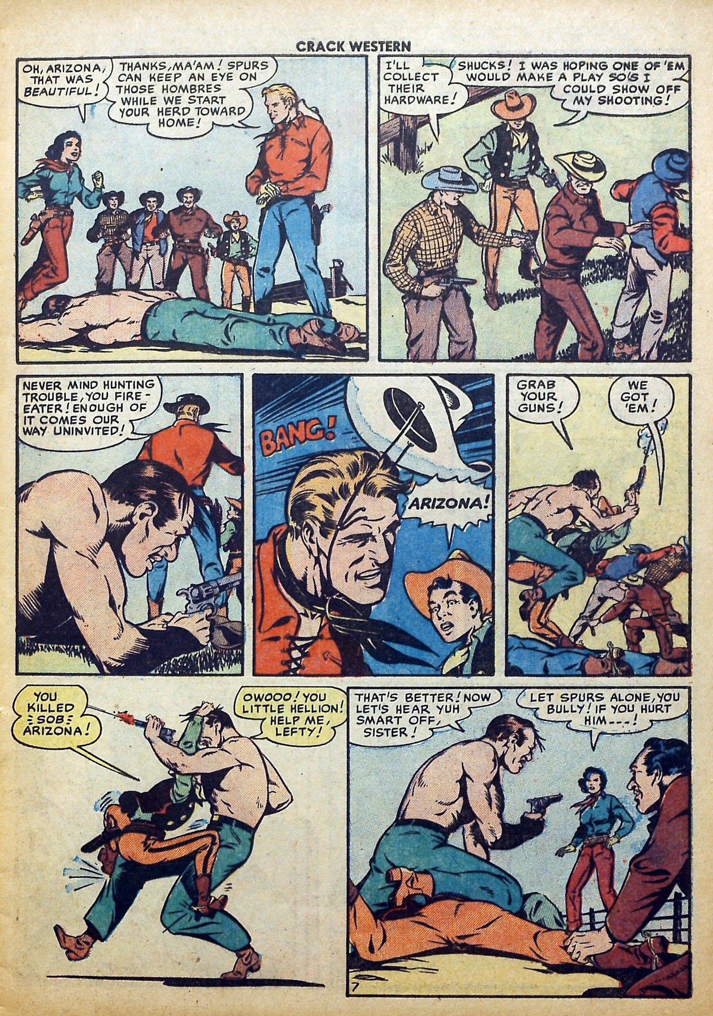 Read online Crack Western comic -  Issue #75 - 9