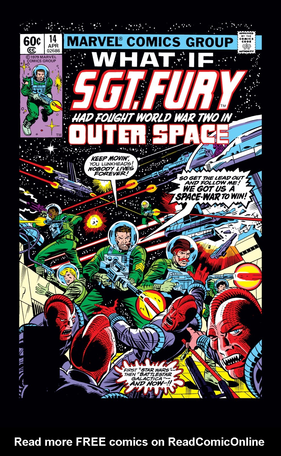 Read online What If? (1977) comic -  Issue #14 - Sgt. Fury had Fought WWII in Outer Space - 1