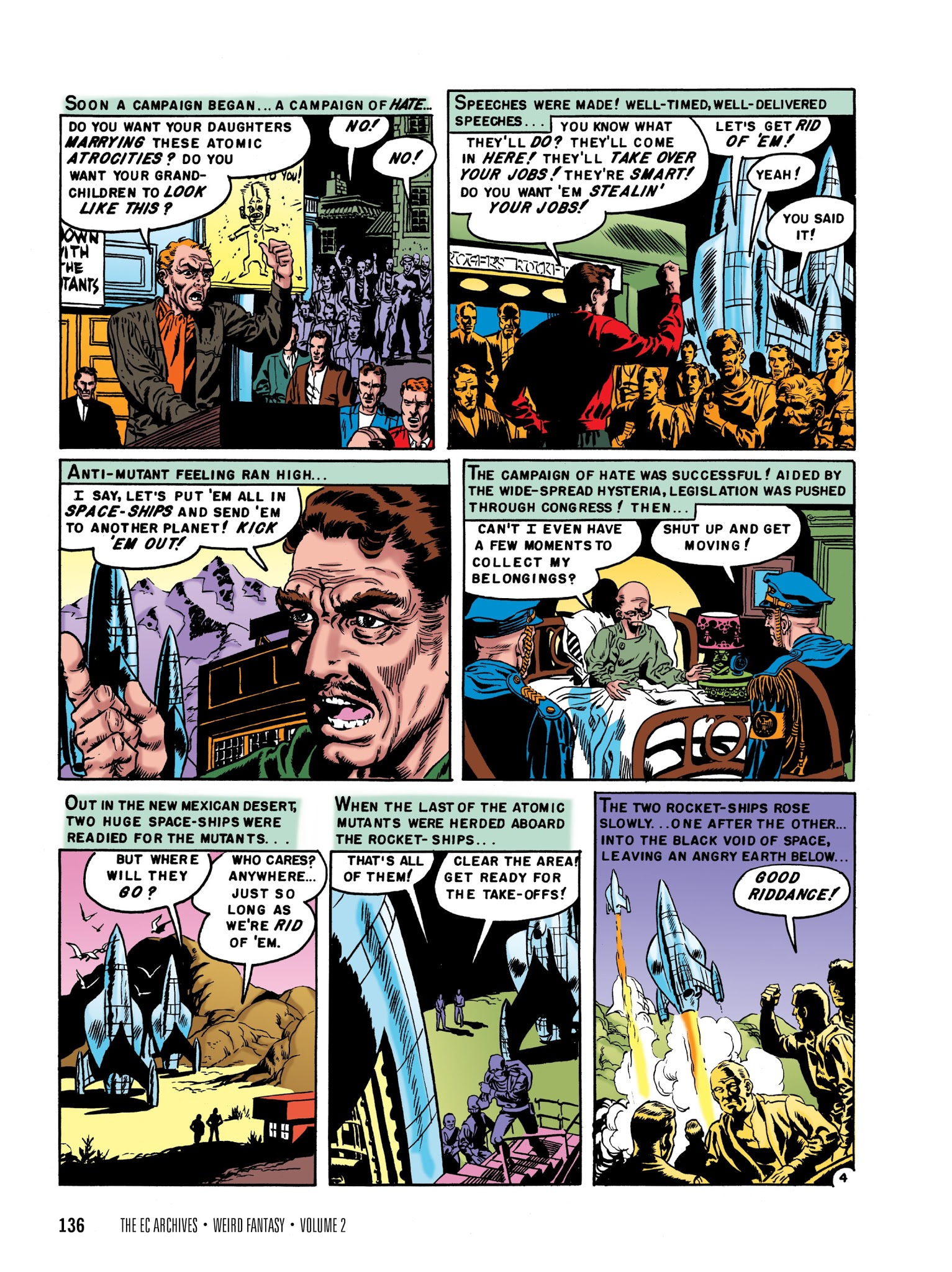 Read online The EC Archives: Weird Fantasy comic -  Issue # TPB 2 - 138
