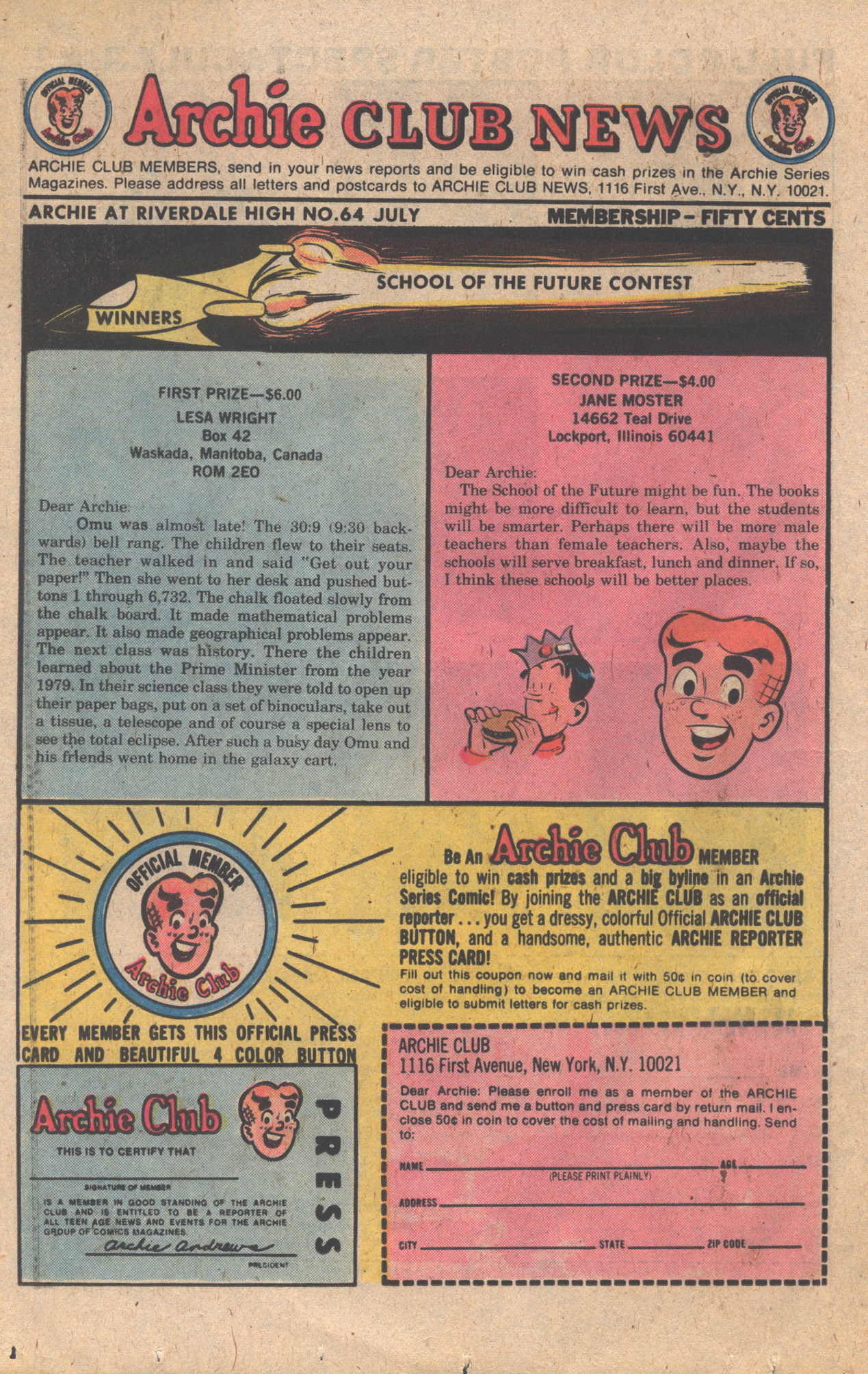 Read online Archie at Riverdale High (1972) comic -  Issue #64 - 26