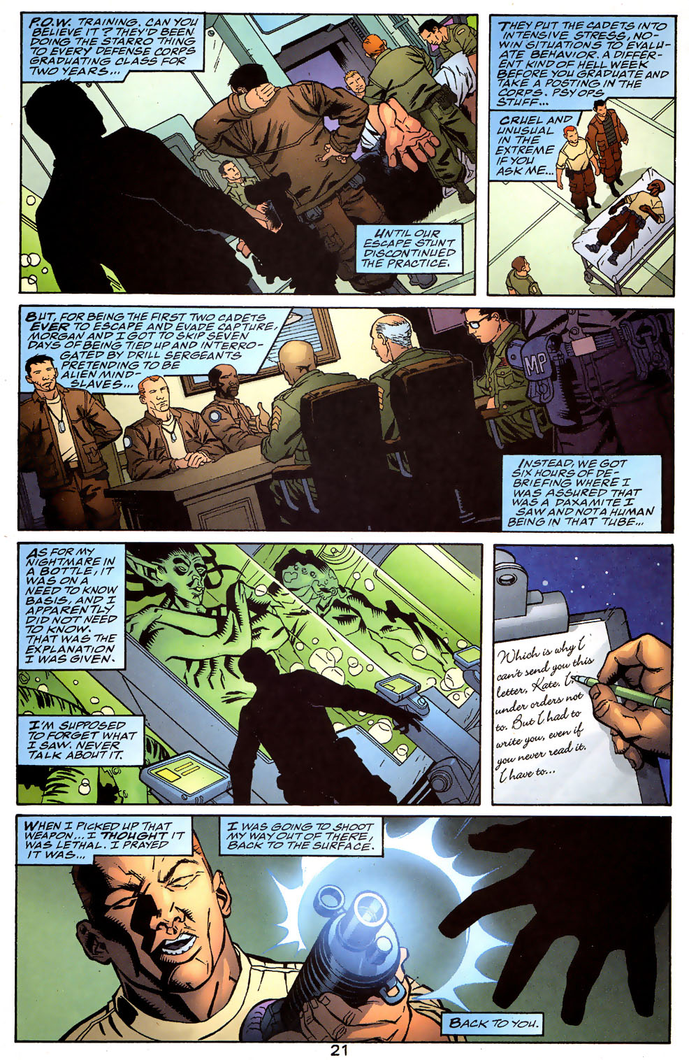 Read online Human Defense Corps comic -  Issue #2 - 22
