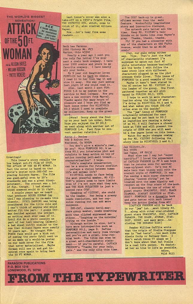 Read online Femforce comic -  Issue #5 - 48