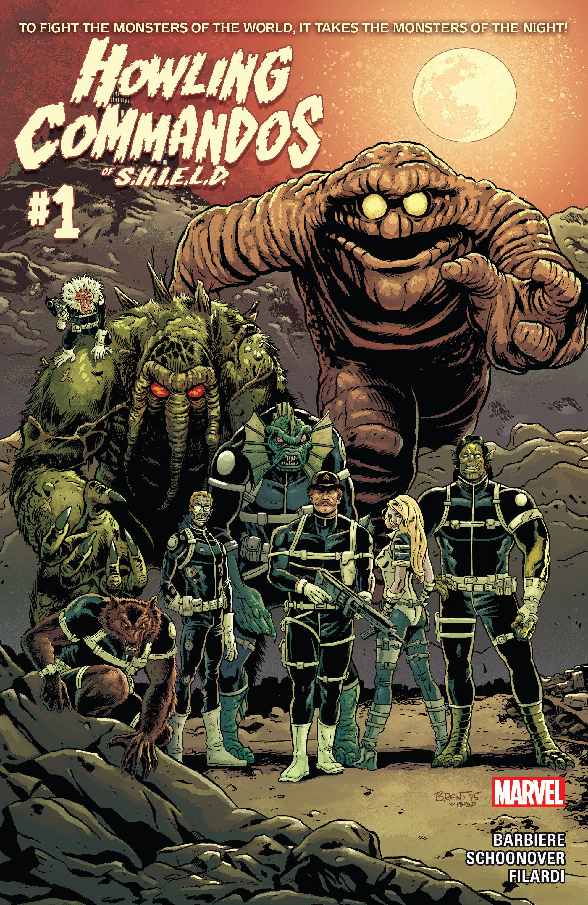 Read online Howling Commandos of S.H.I.E.L.D. comic -  Issue #1 - 1