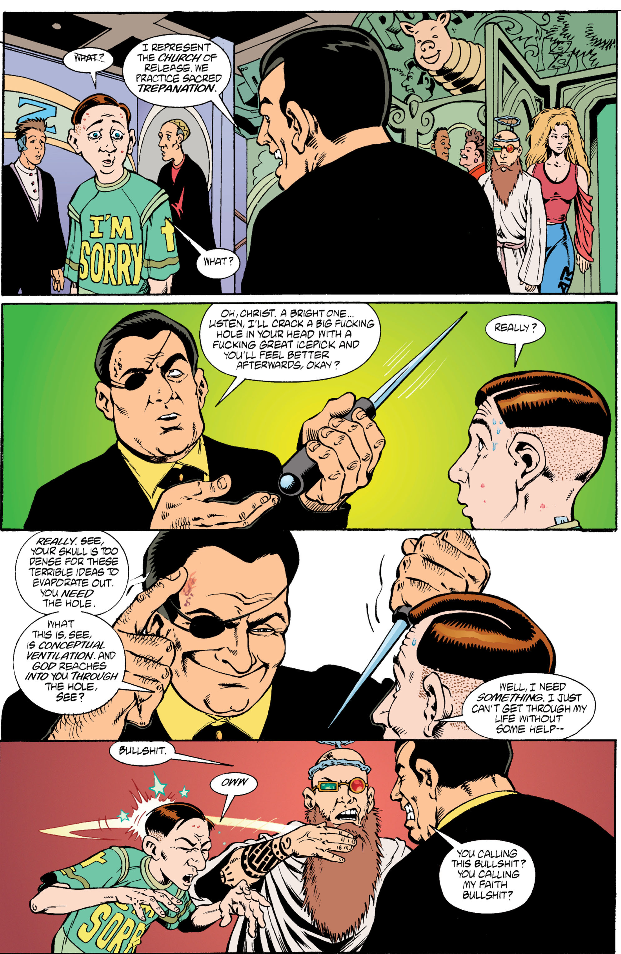 Read online Transmetropolitan comic -  Issue #6 - 19