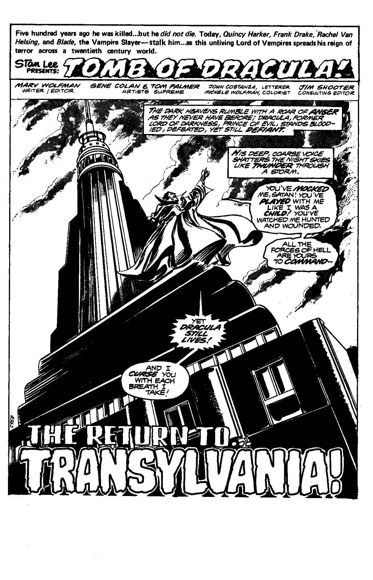 Read online Essential The Tomb of Dracula comic -  Issue # TPB 3 (Part 4) - 35