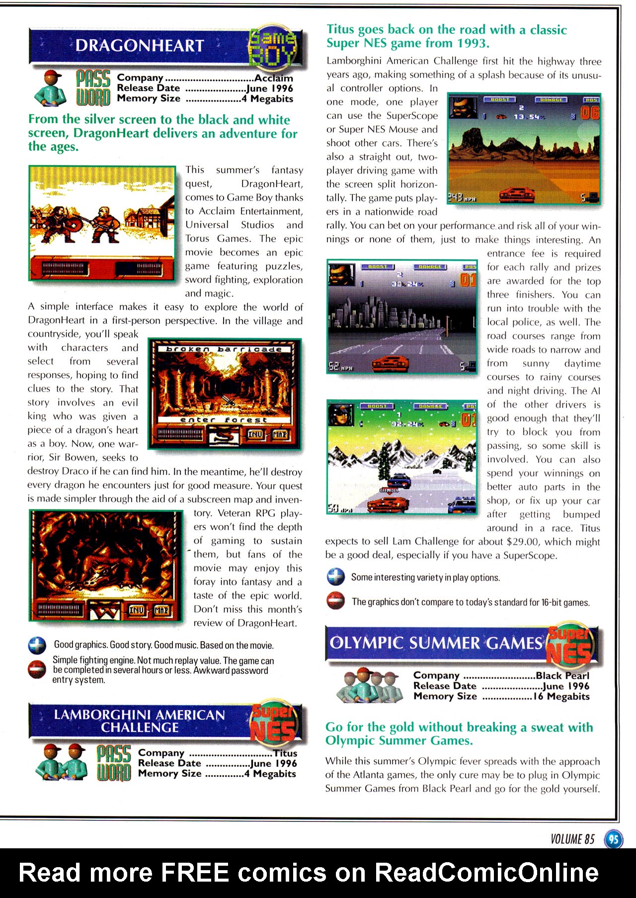 Read online Nintendo Power comic -  Issue #85 - 102