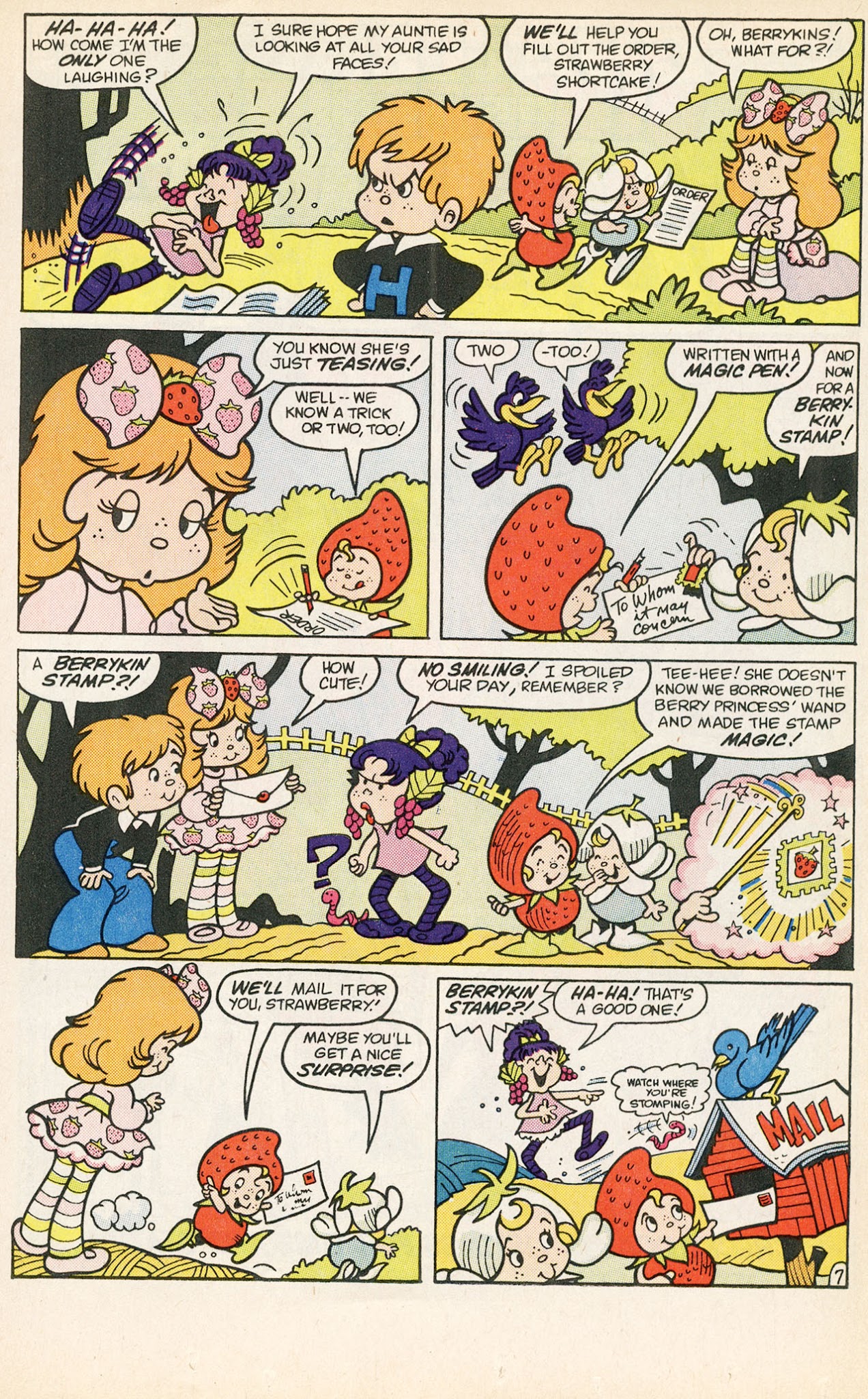 Read online Strawberry Shortcake (1985) comic -  Issue #6 - 11