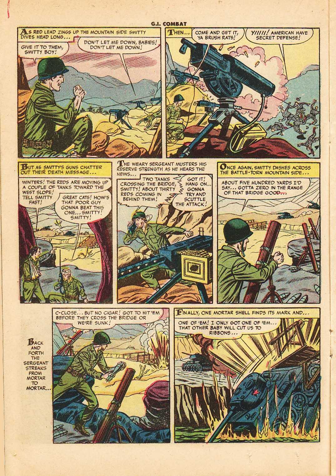 Read online G.I. Combat (1952) comic -  Issue #13 - 16